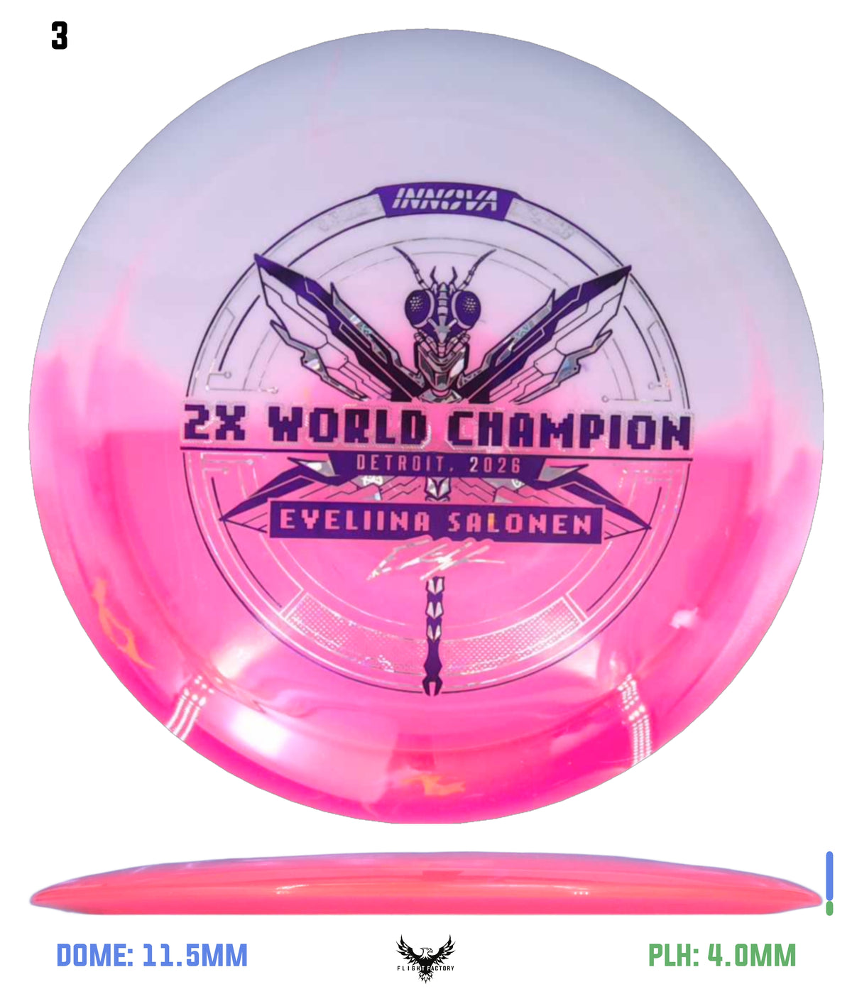 Innova Party Time Duo Destroyer - Eveliina Salonen (Commemorative)