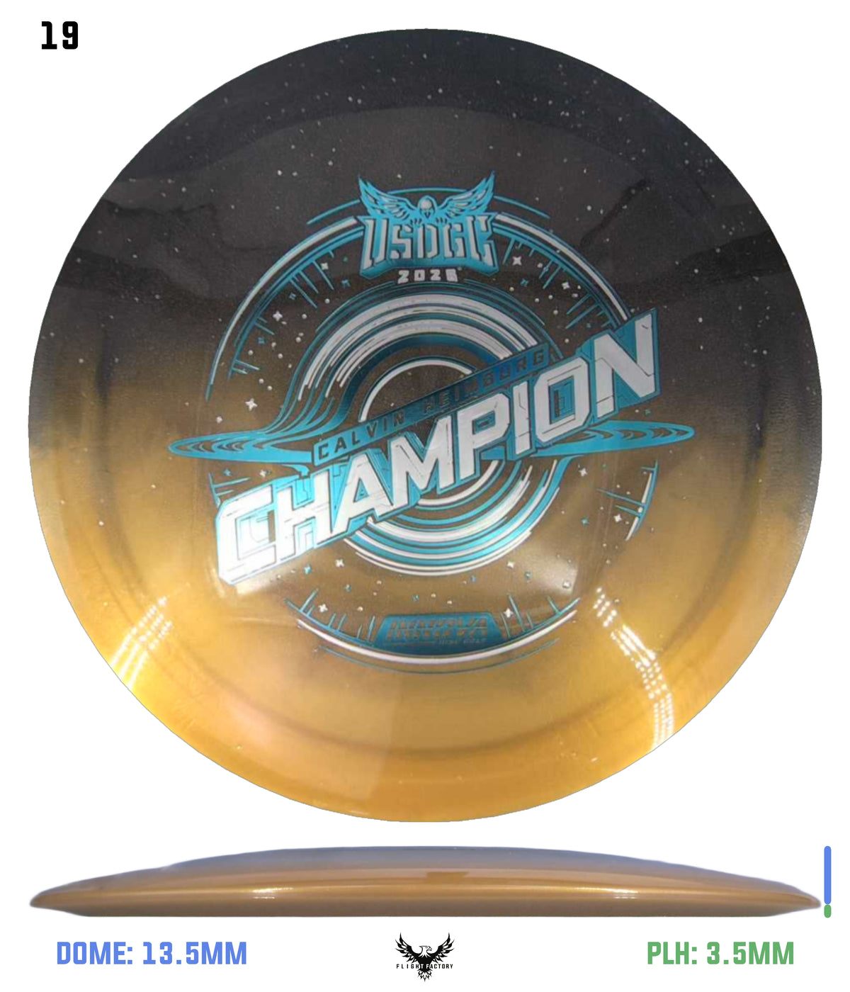 Innova Duo Destroyer - 2026 Calvin Heimburg USDGC Commemorative