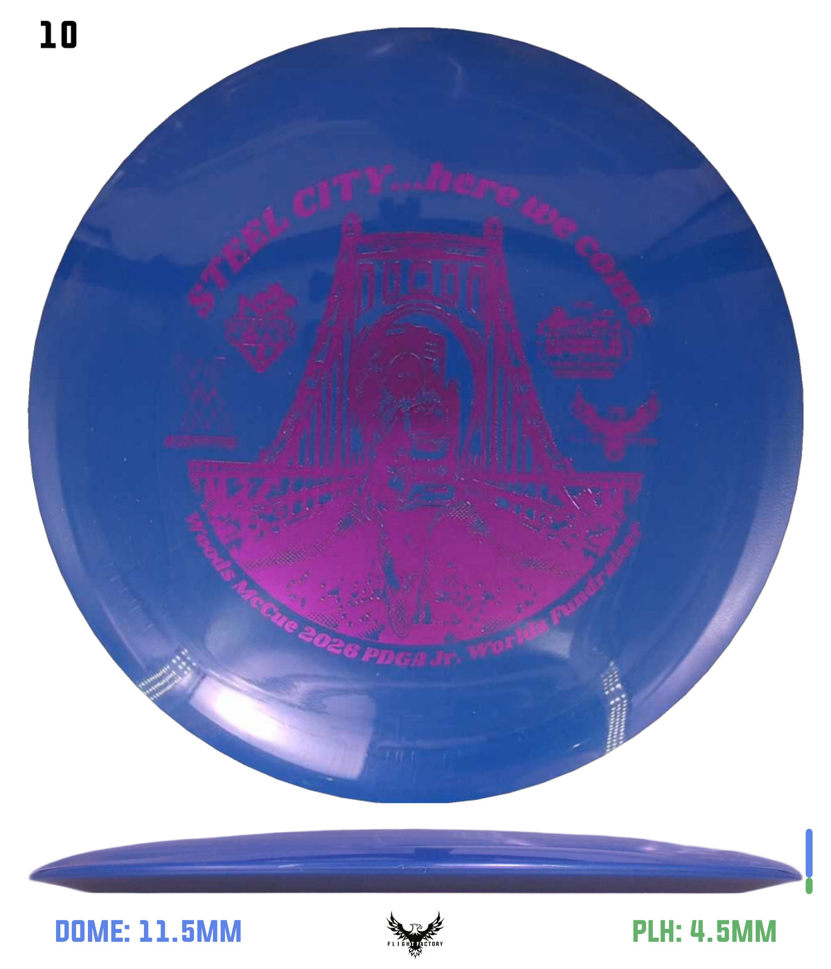Innova GStar Destroyer Woods McCue Fundraiser Discs
