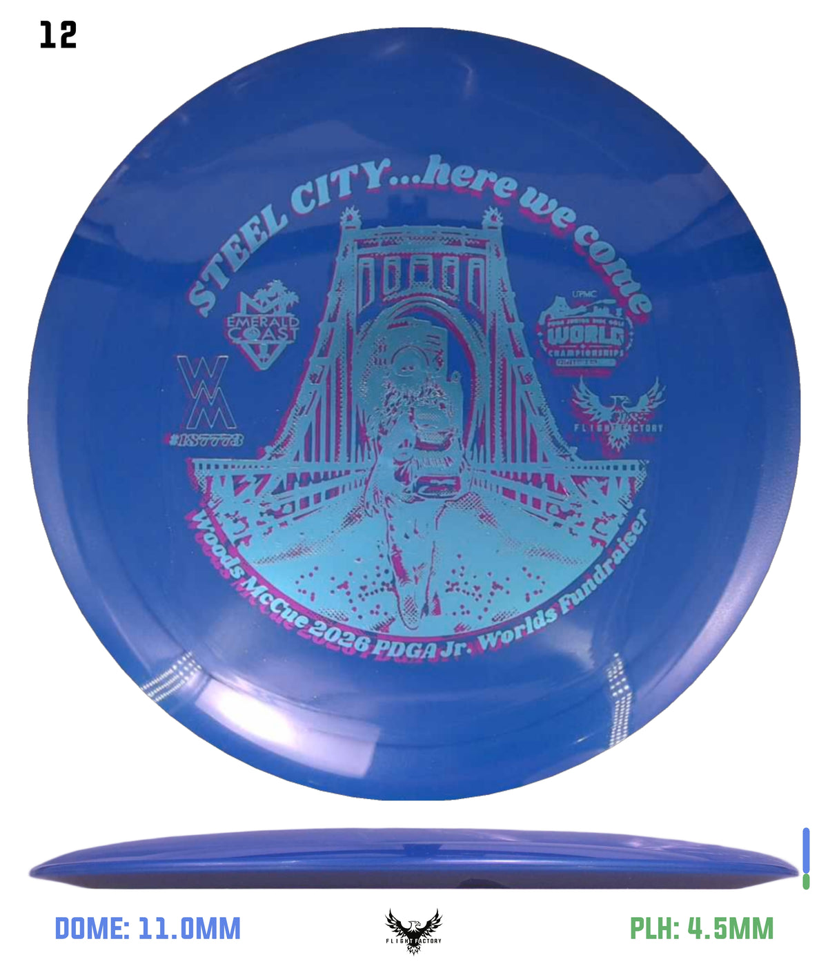 Innova GStar Destroyer Woods McCue Fundraiser Discs