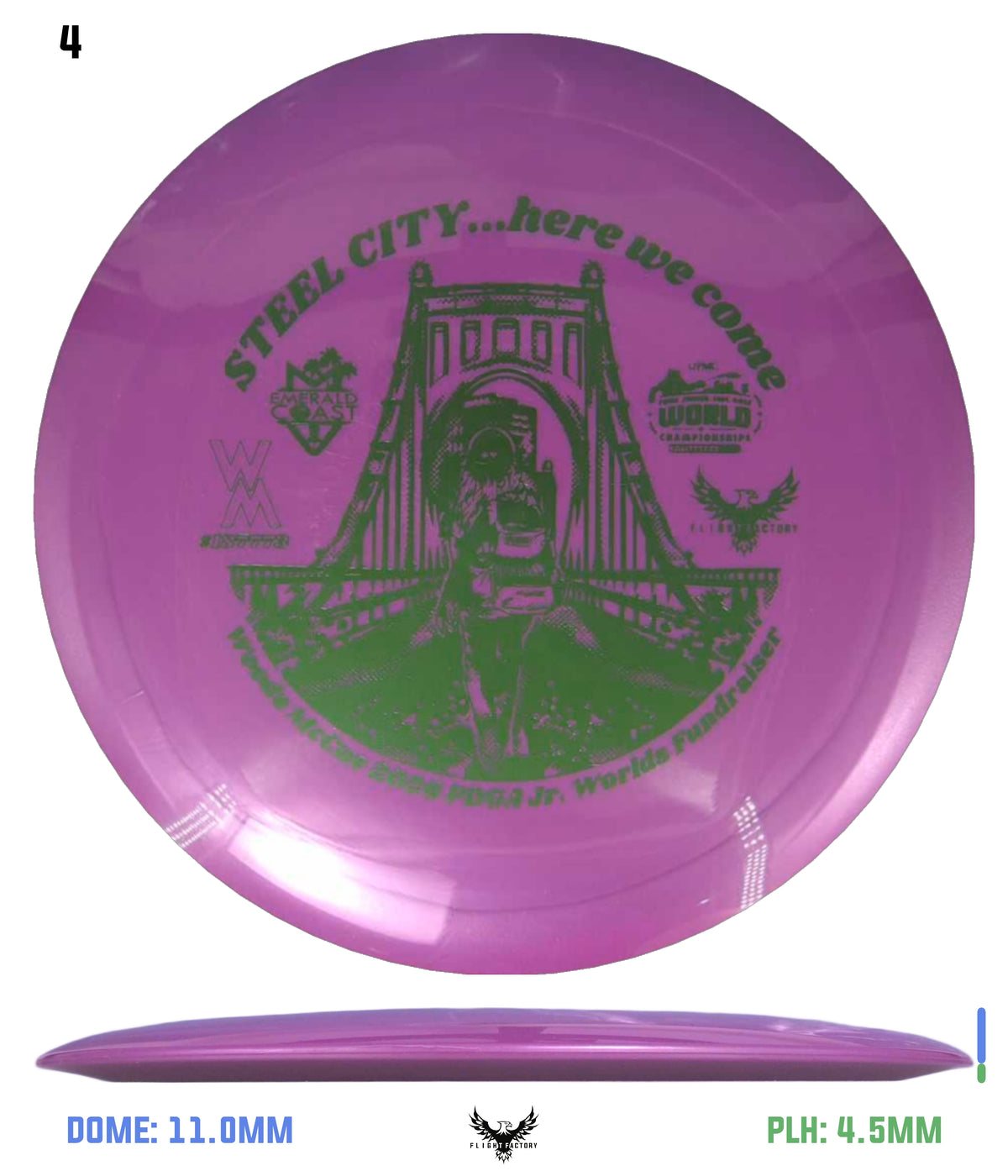 Innova GStar Destroyer Woods McCue Fundraiser Discs