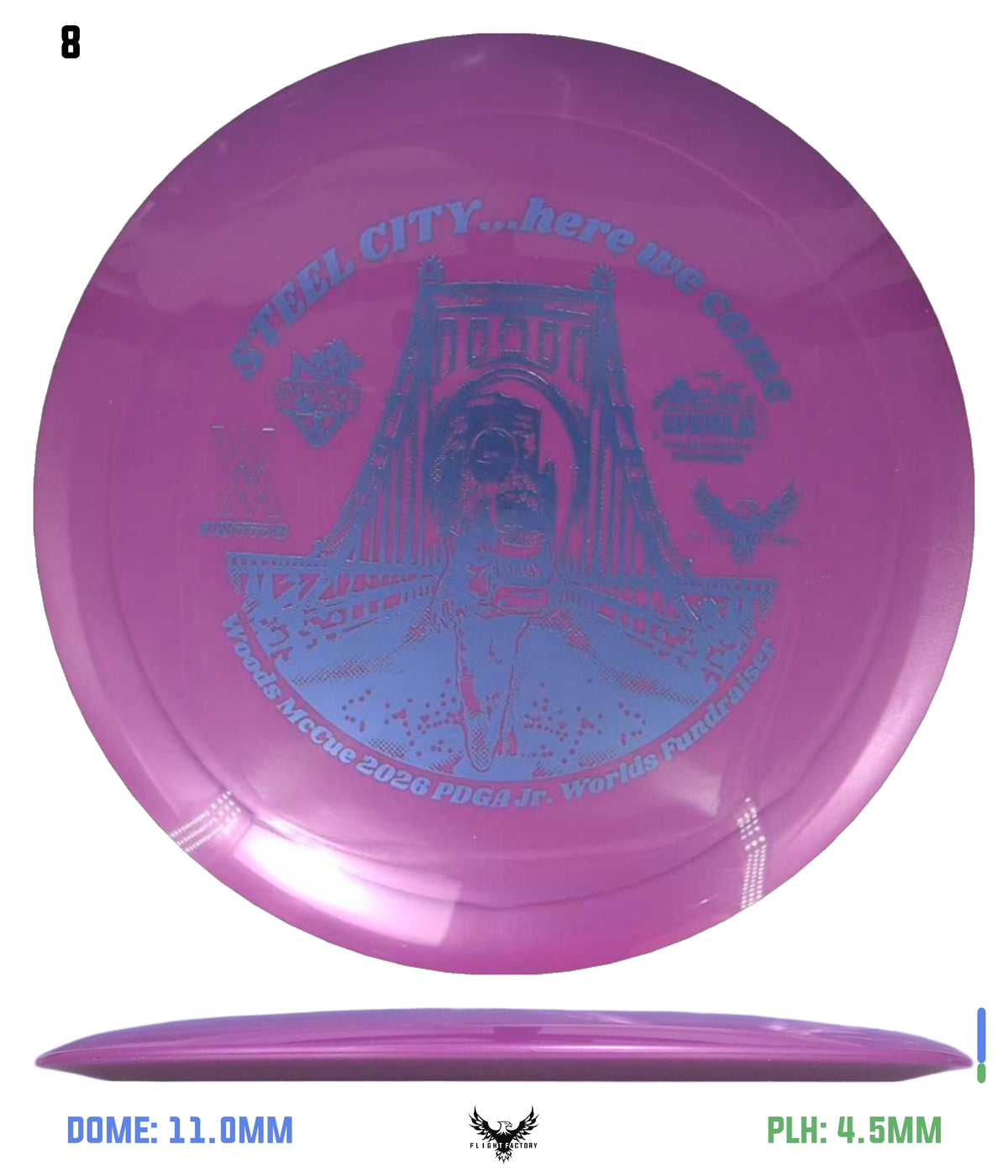 Innova GStar Destroyer Woods McCue Fundraiser Discs
