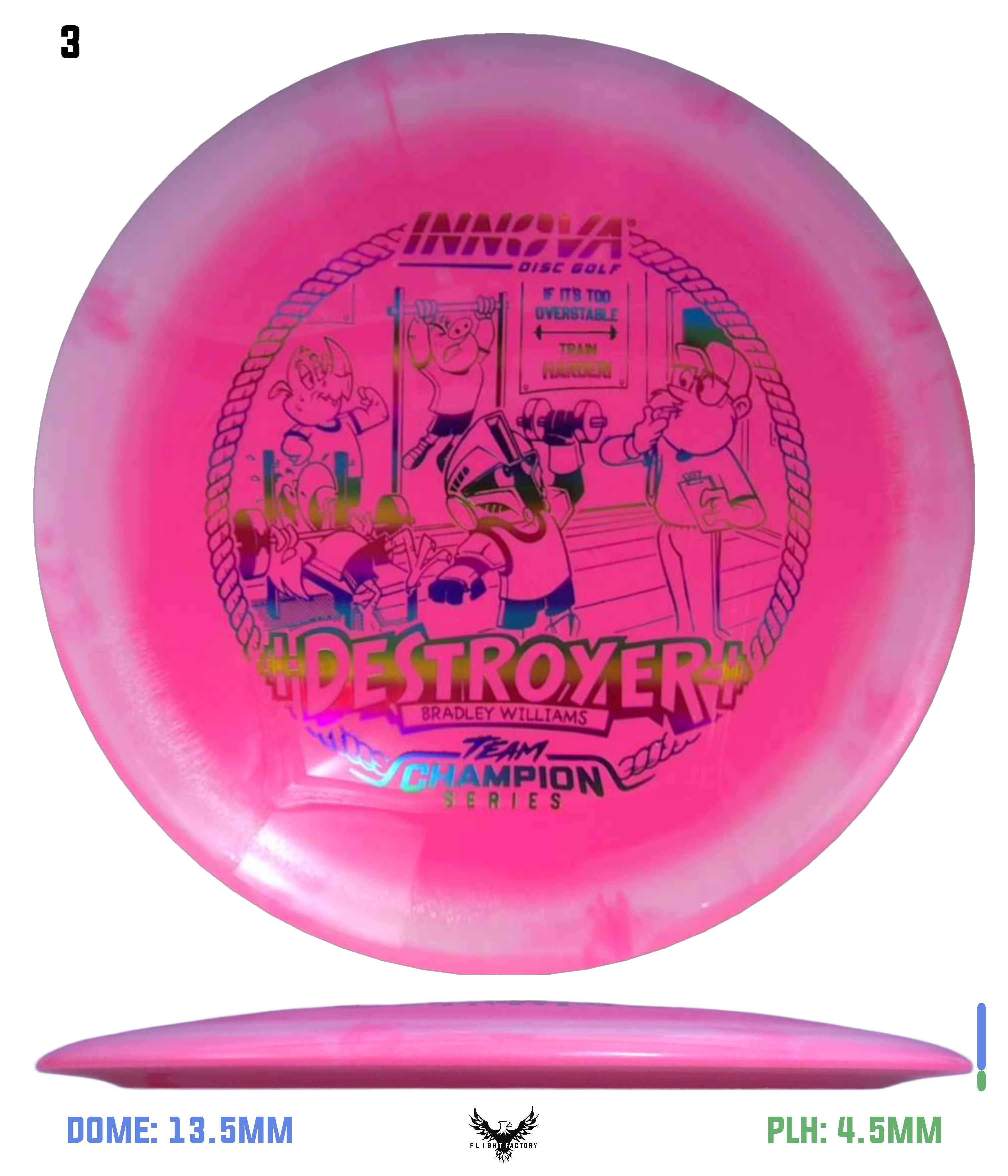 Innova Halo Star Destroyer Tour Series Bradley Williams - Flight