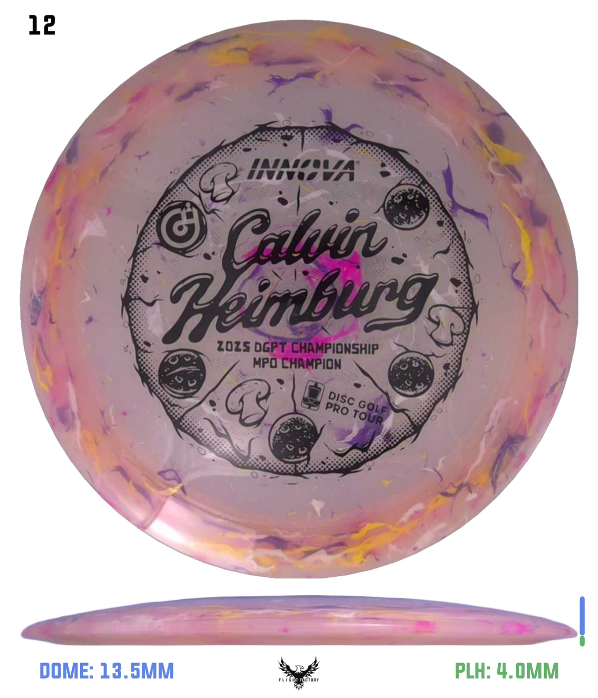 Innova Party Time Destroyer - 2025 DGPT Champion Calvin Heimburg Commemorative