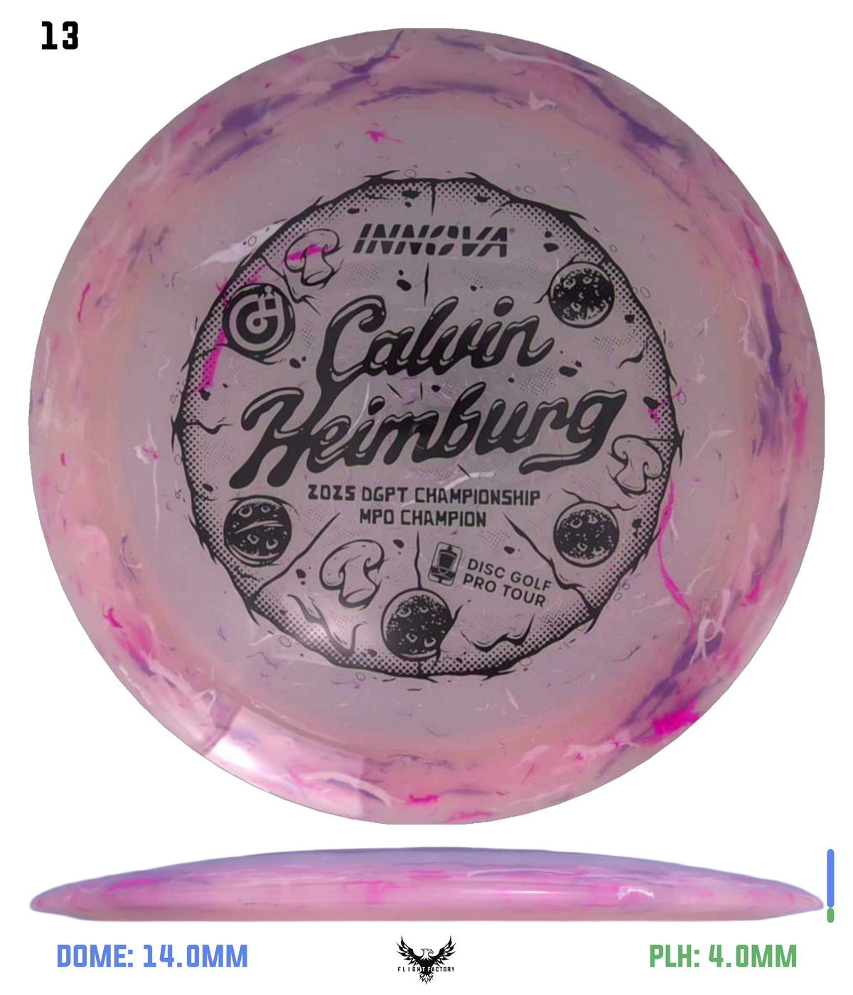 Innova Party Time Destroyer - 2025 DGPT Champion Calvin Heimburg Commemorative
