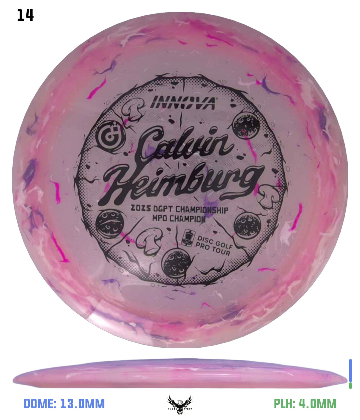 Innova Party Time Destroyer - 2025 DGPT Champion Calvin Heimburg Commemorative