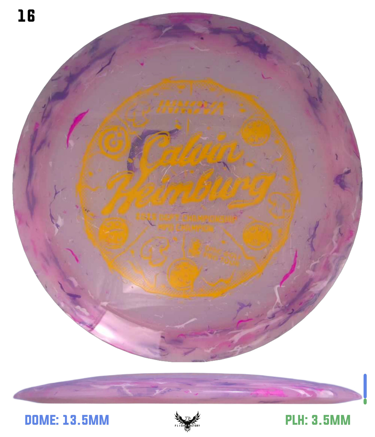 Innova Party Time Destroyer - 2025 DGPT Champion Calvin Heimburg Commemorative