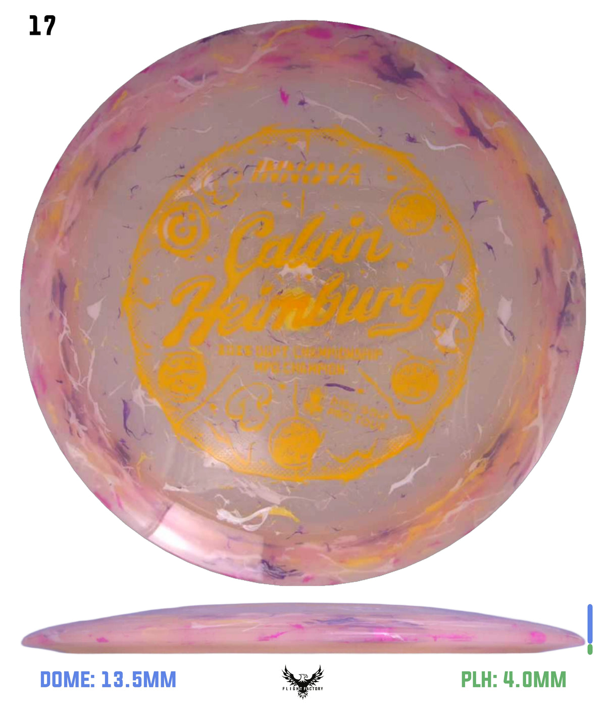 Innova Party Time Destroyer - 2025 DGPT Champion Calvin Heimburg Commemorative