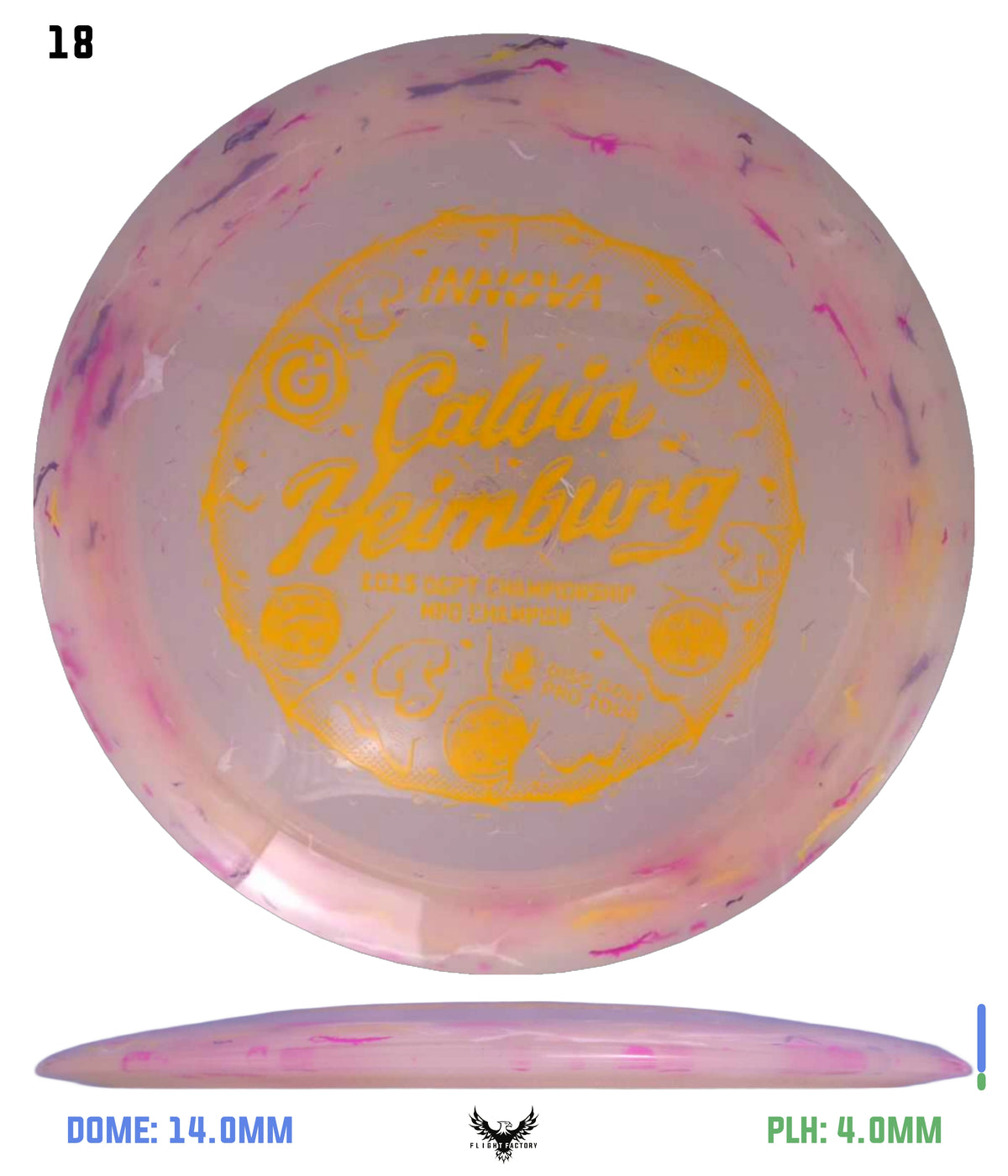 Innova Party Time Destroyer - 2025 DGPT Champion Calvin Heimburg Commemorative