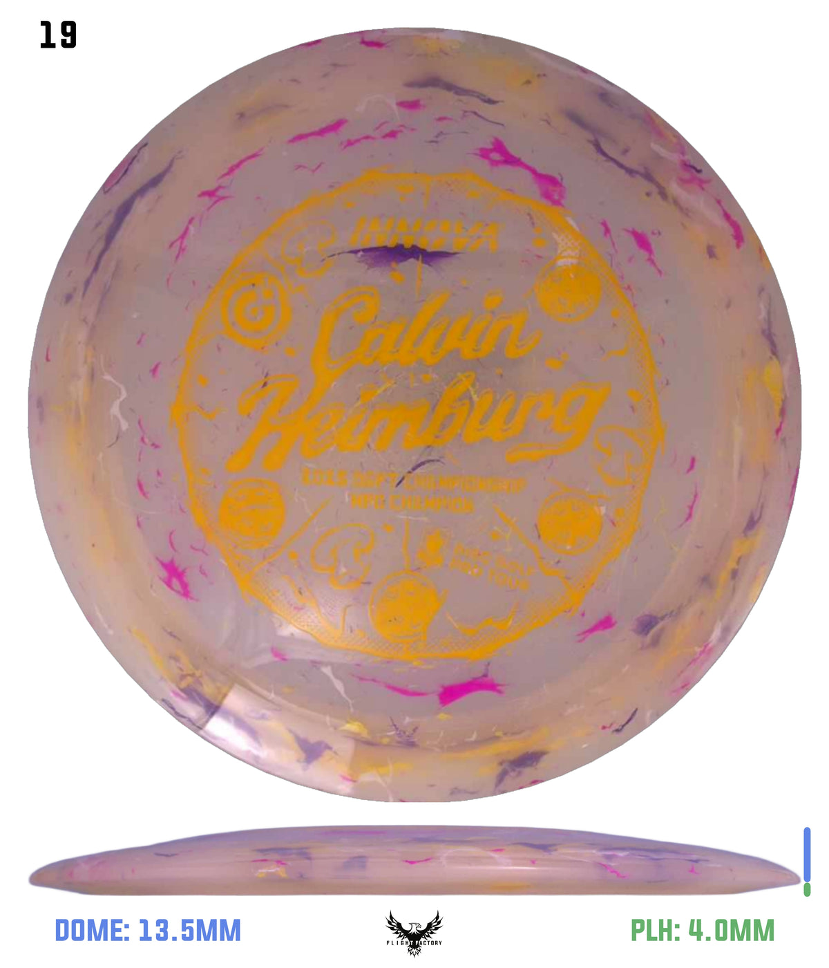 Innova Party Time Destroyer - 2025 DGPT Champion Calvin Heimburg Commemorative