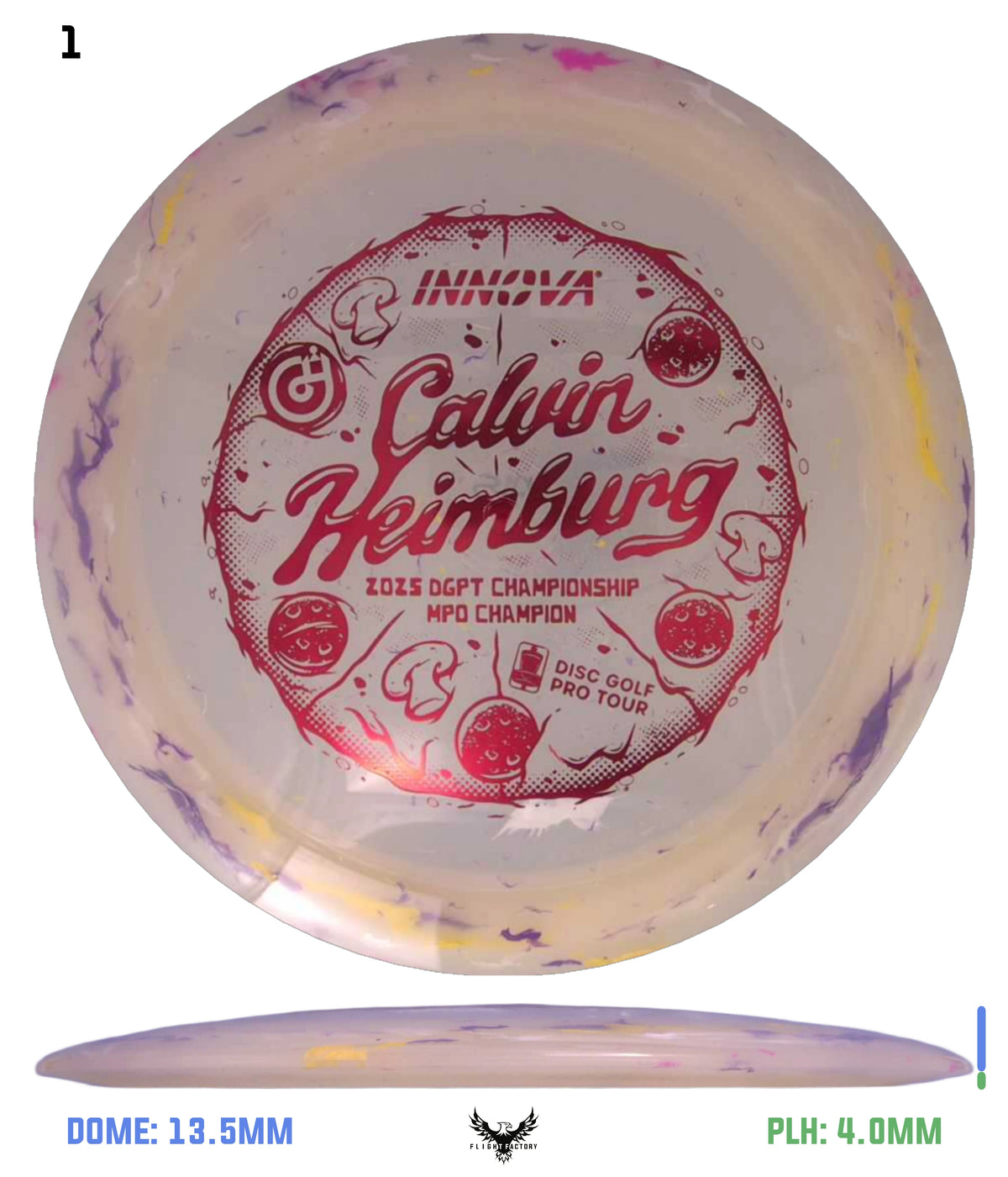 Innova Party Time Destroyer - 2025 DGPT Champion Calvin Heimburg Commemorative