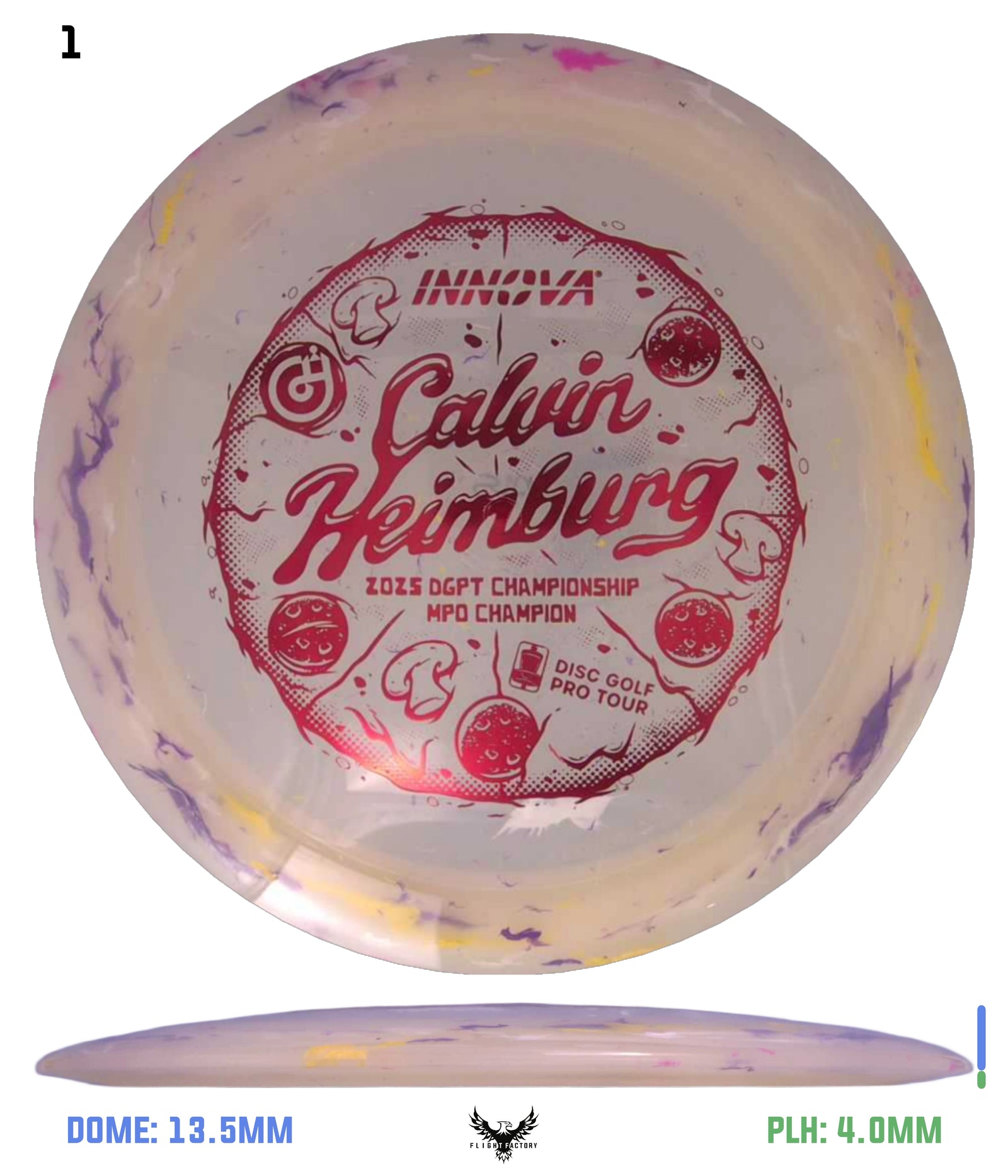 Innova Party Time Destroyer - 2025 DGPT Champion Calvin Heimburg Commemorative