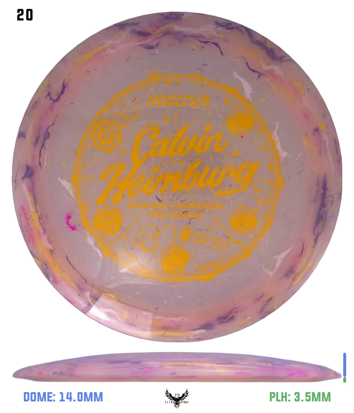 Innova Party Time Destroyer - 2025 DGPT Champion Calvin Heimburg Commemorative