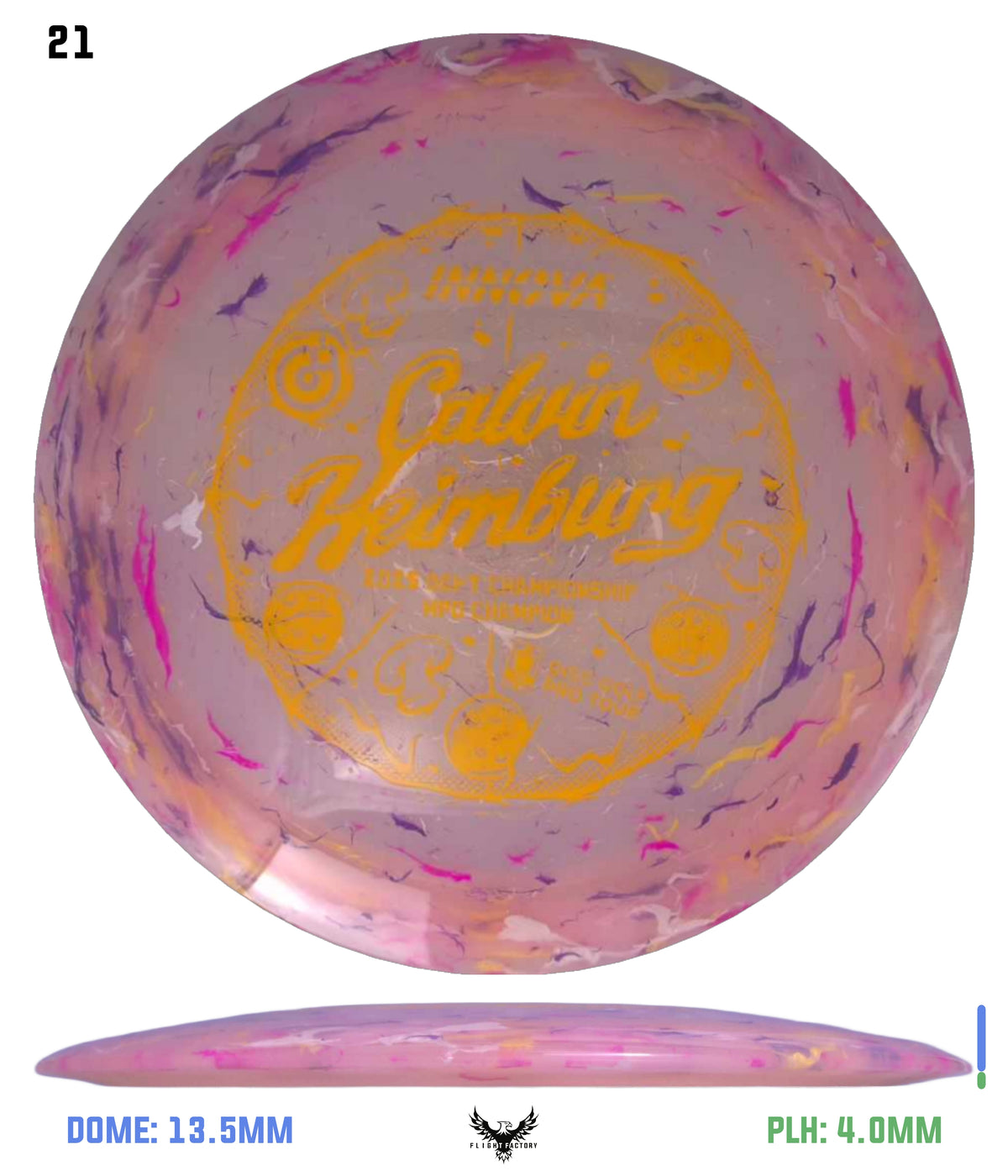 Innova Party Time Destroyer - 2025 DGPT Champion Calvin Heimburg Commemorative
