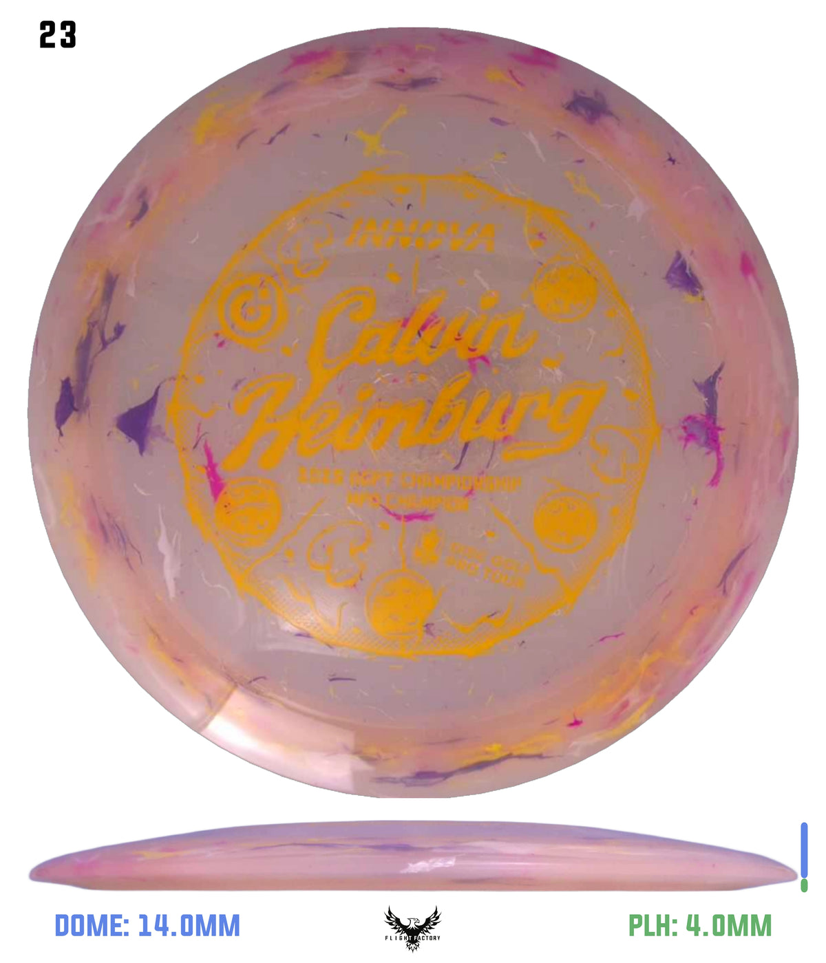 Innova Party Time Destroyer - 2025 DGPT Champion Calvin Heimburg Commemorative