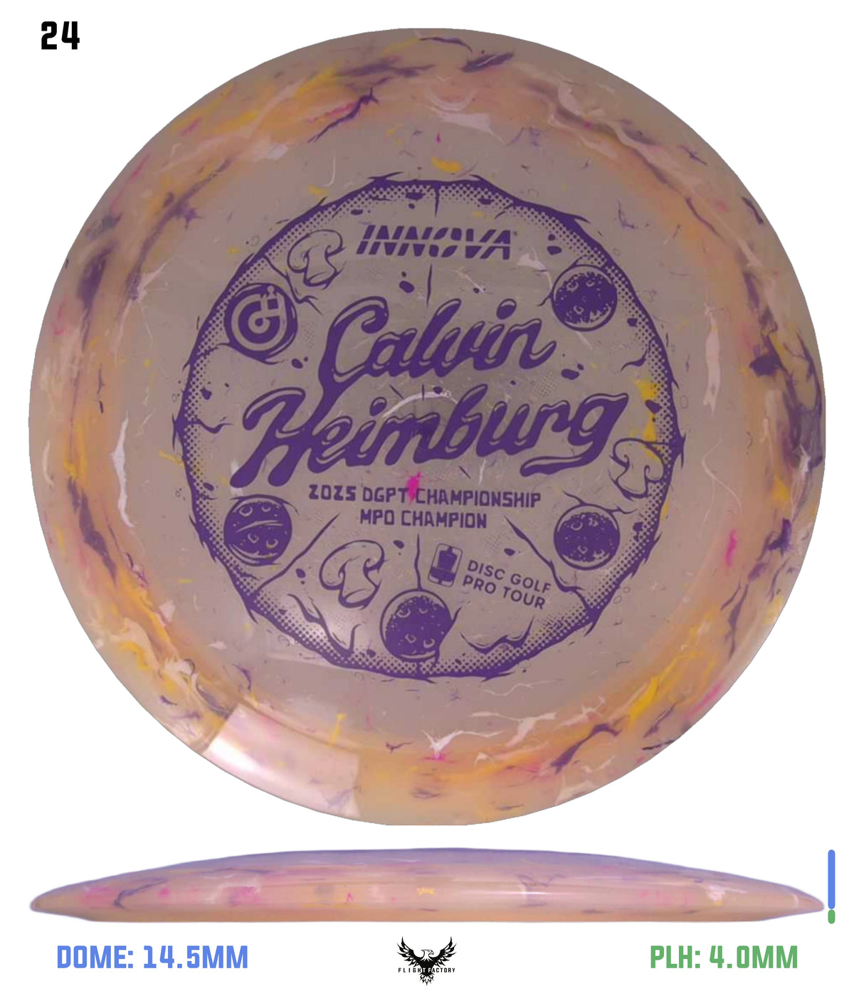 Innova Party Time Destroyer - 2025 DGPT Champion Calvin Heimburg Commemorative
