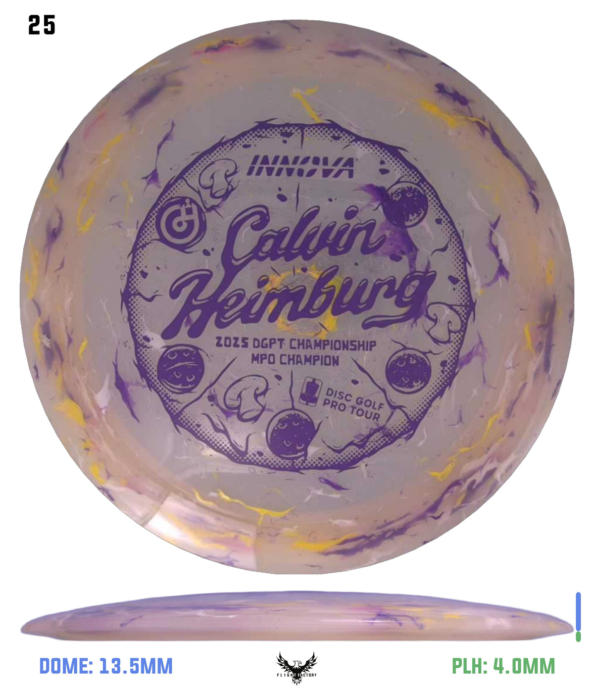 Innova Party Time Destroyer - 2025 DGPT Champion Calvin Heimburg Commemorative