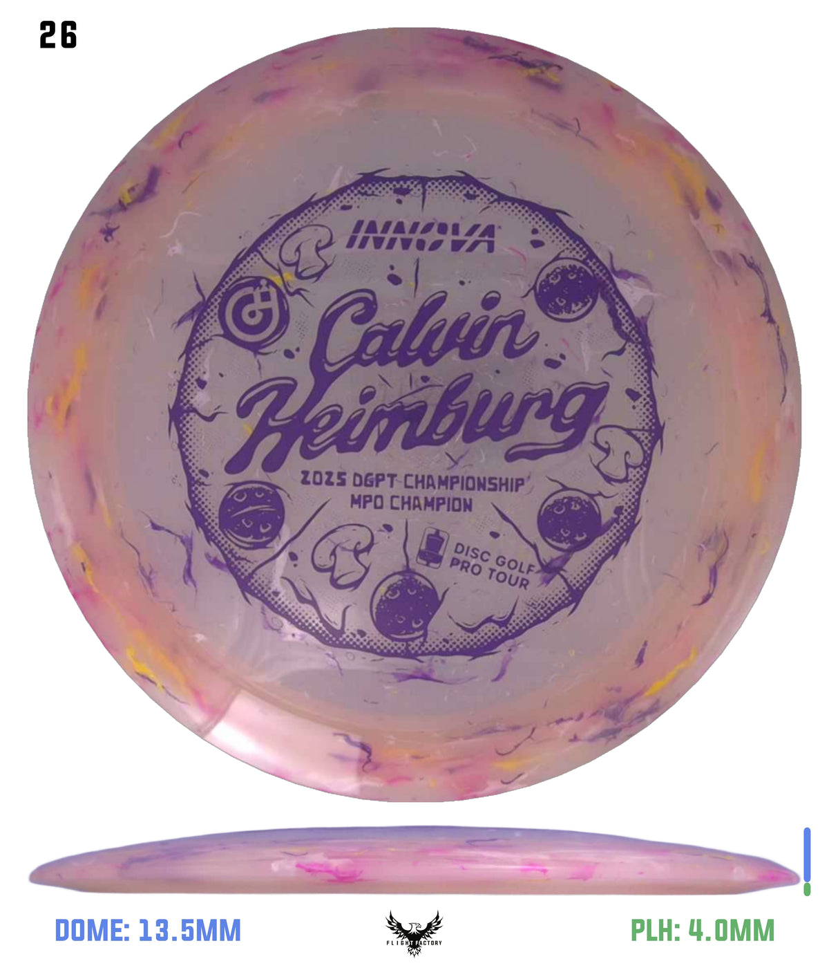 Innova Party Time Destroyer - 2025 DGPT Champion Calvin Heimburg Commemorative
