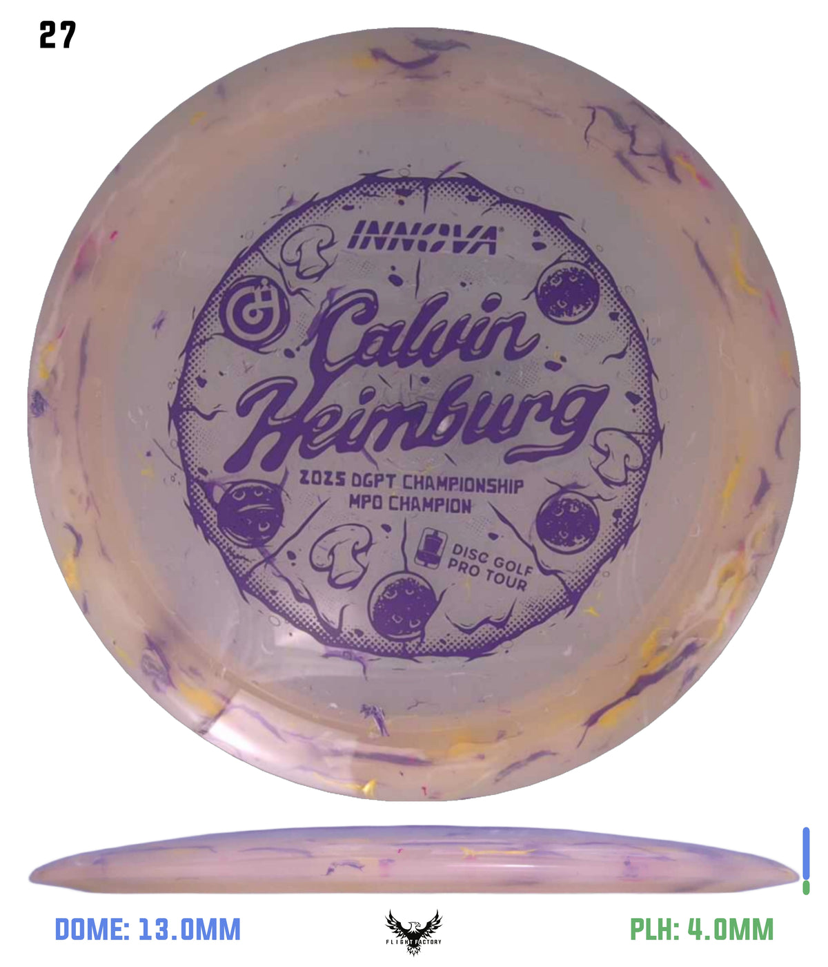 Innova Party Time Destroyer - 2025 DGPT Champion Calvin Heimburg Commemorative