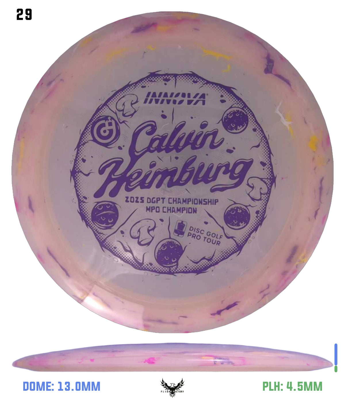 Innova Party Time Destroyer - 2025 DGPT Champion Calvin Heimburg Commemorative