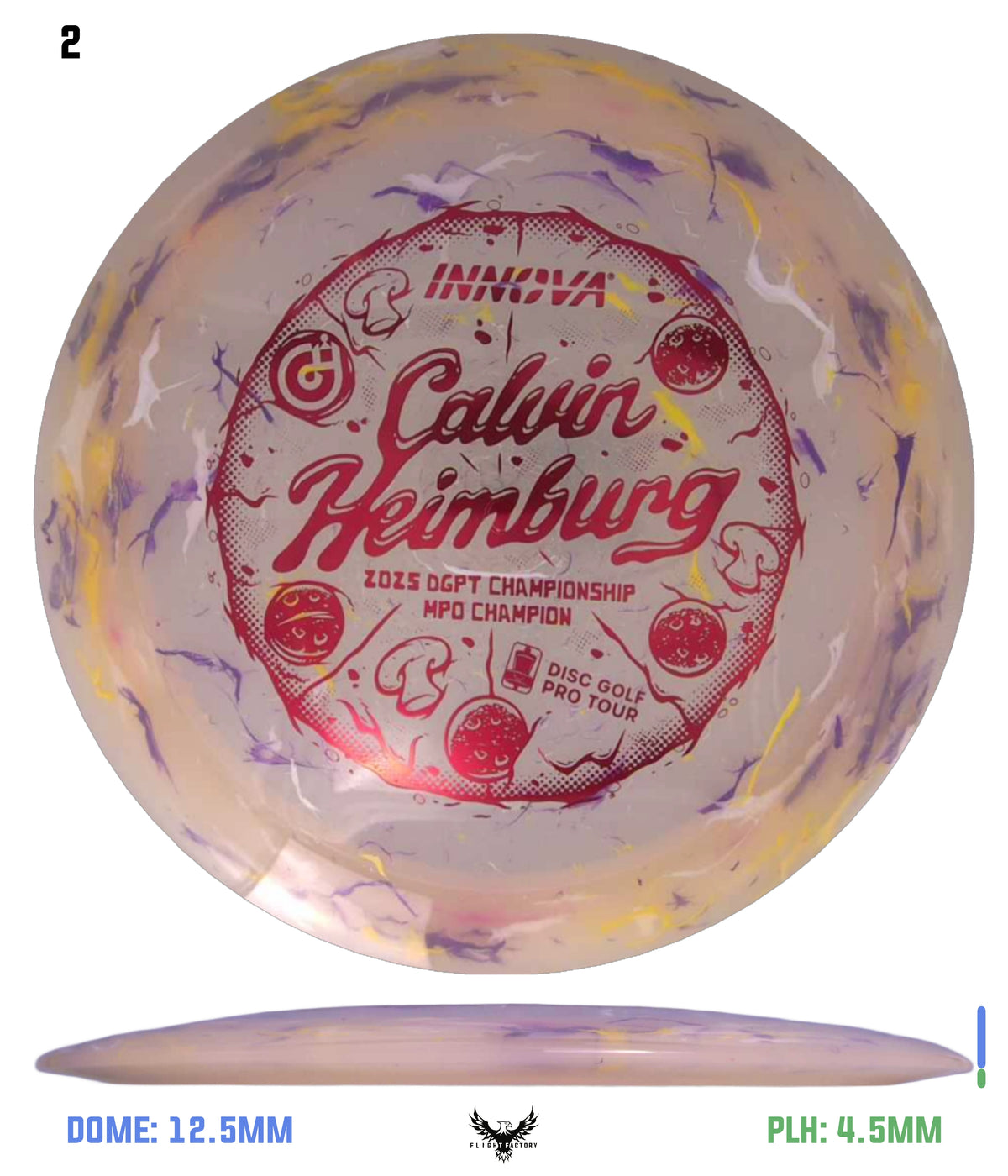 Innova Party Time Destroyer - 2025 DGPT Champion Calvin Heimburg Commemorative