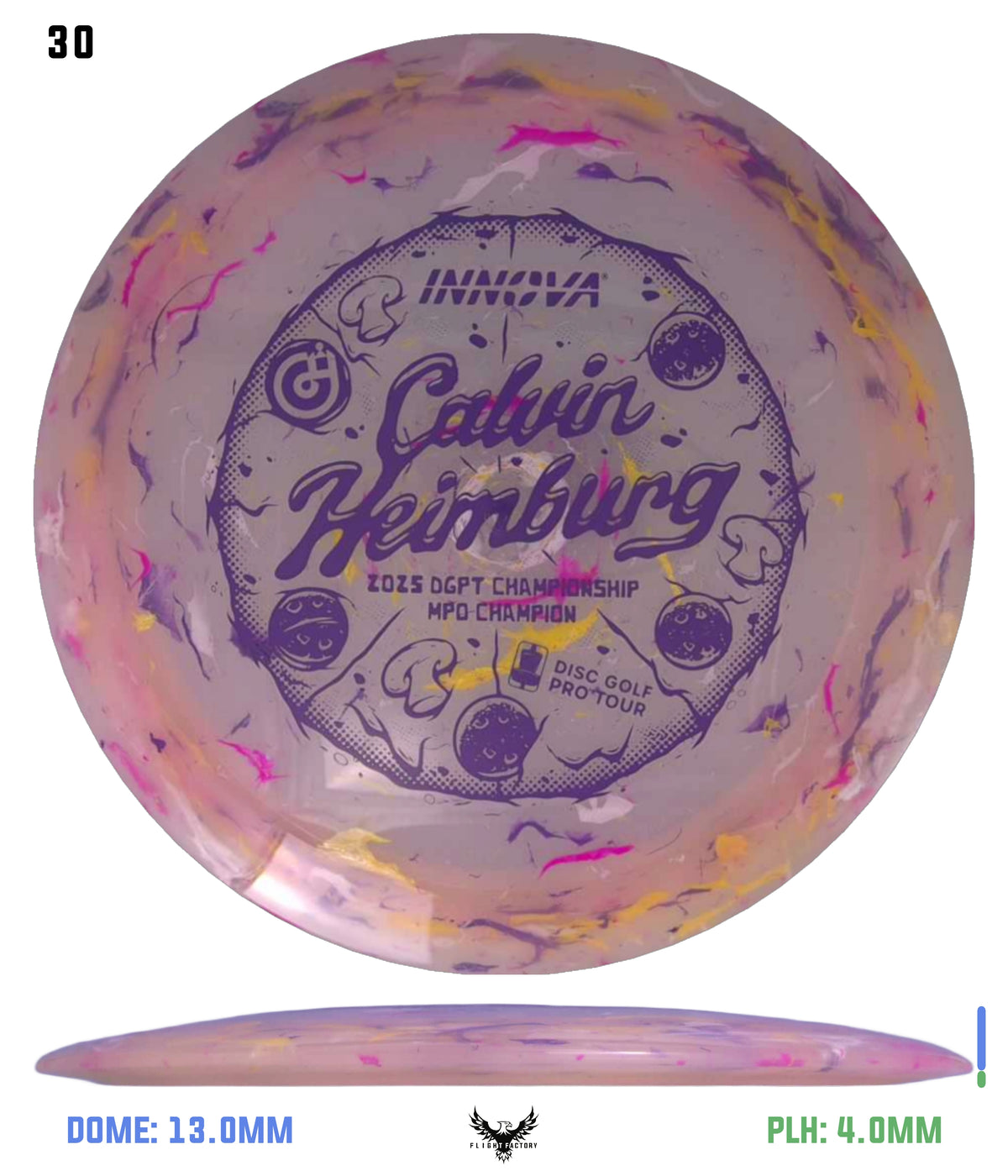 Innova Party Time Destroyer - 2025 DGPT Champion Calvin Heimburg Commemorative