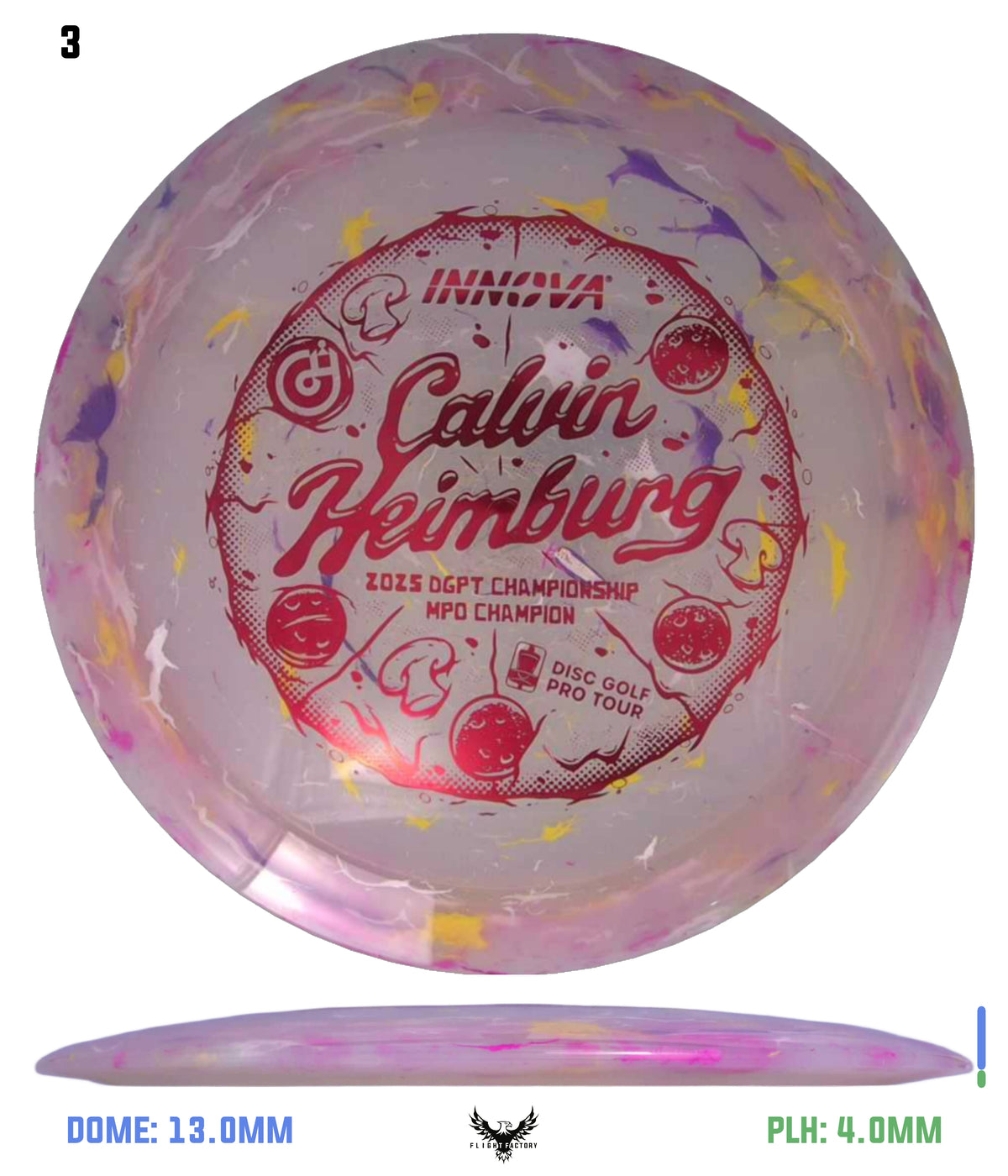 Innova Party Time Destroyer - 2025 DGPT Champion Calvin Heimburg Commemorative