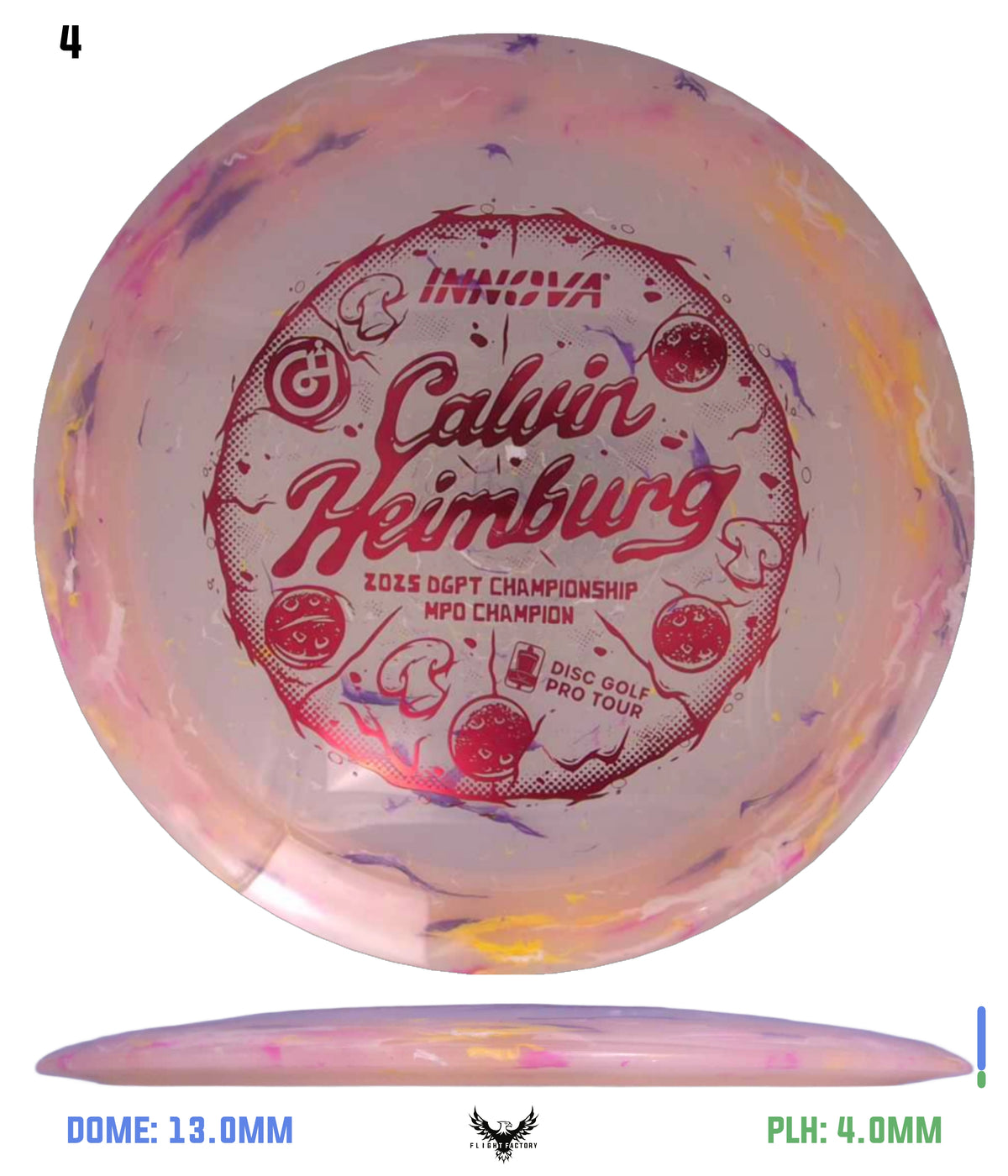 Innova Party Time Destroyer - 2025 DGPT Champion Calvin Heimburg Commemorative
