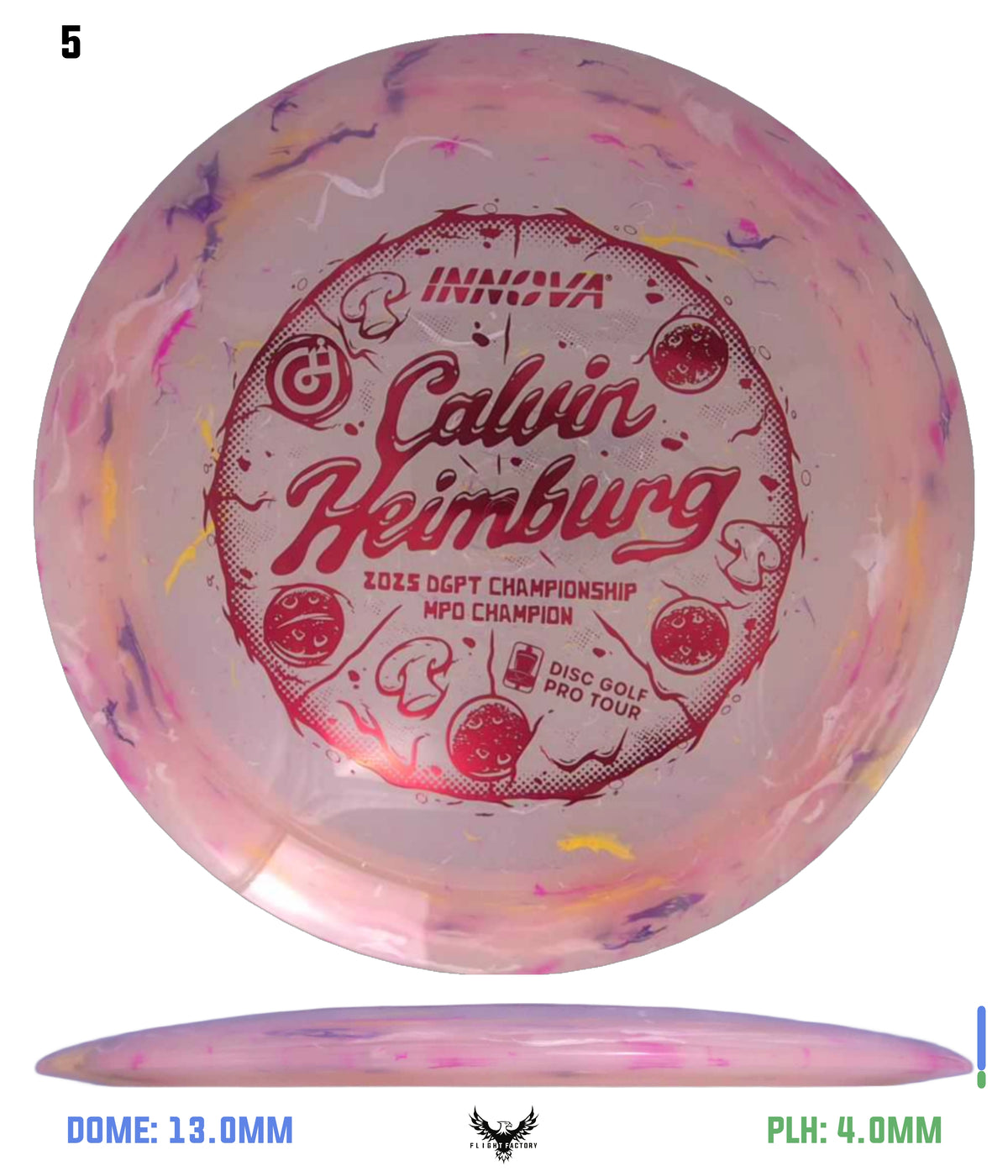 Innova Party Time Destroyer - 2025 DGPT Champion Calvin Heimburg Commemorative