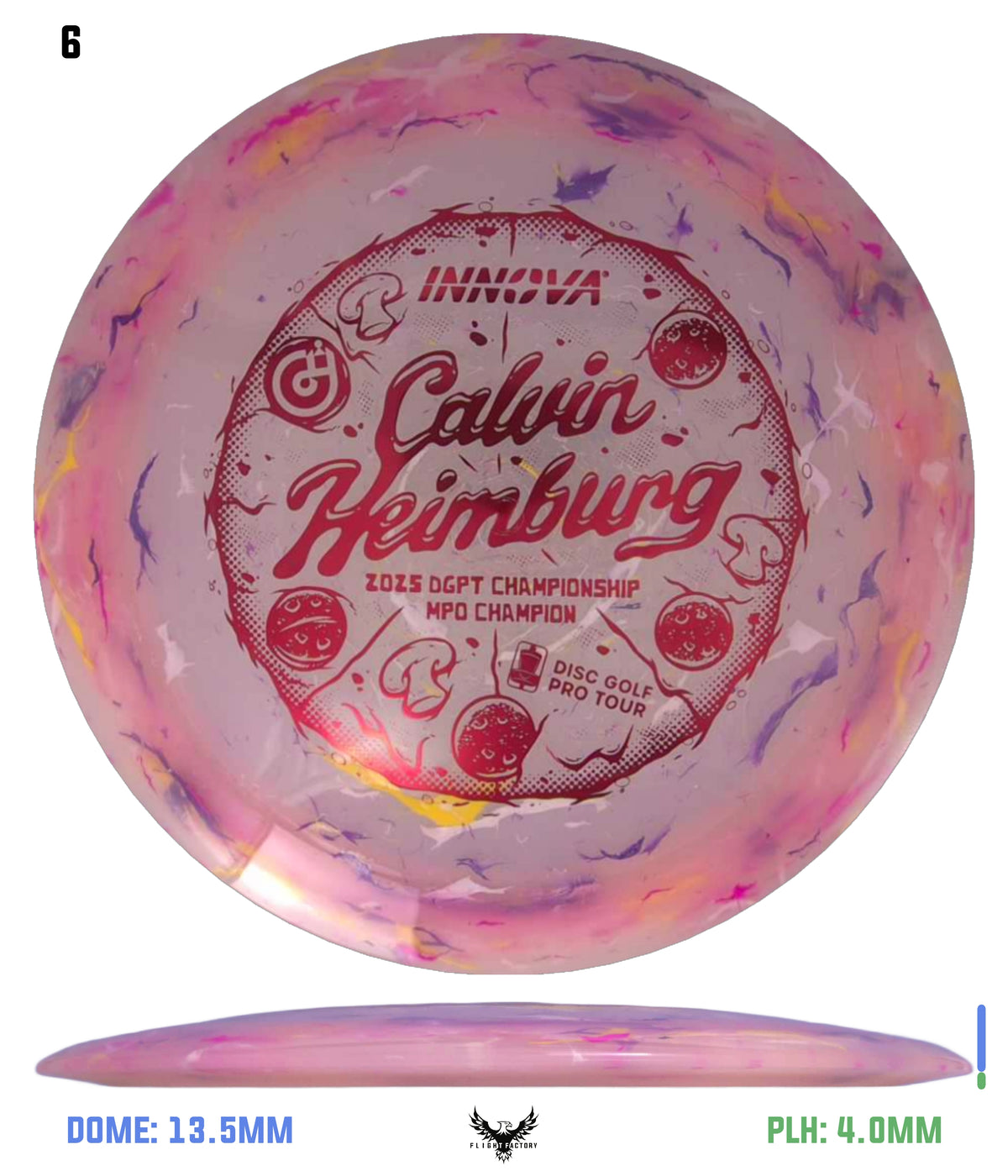 Innova Party Time Destroyer - 2025 DGPT Champion Calvin Heimburg Commemorative