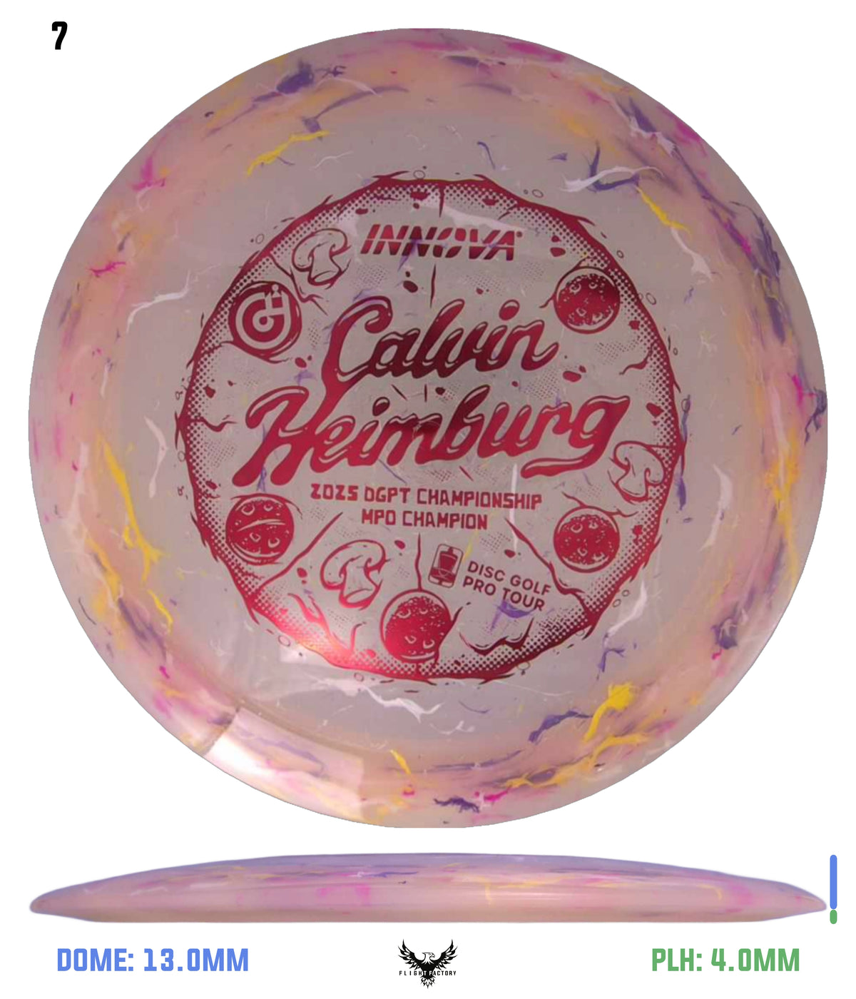 Innova Party Time Destroyer - 2025 DGPT Champion Calvin Heimburg Commemorative