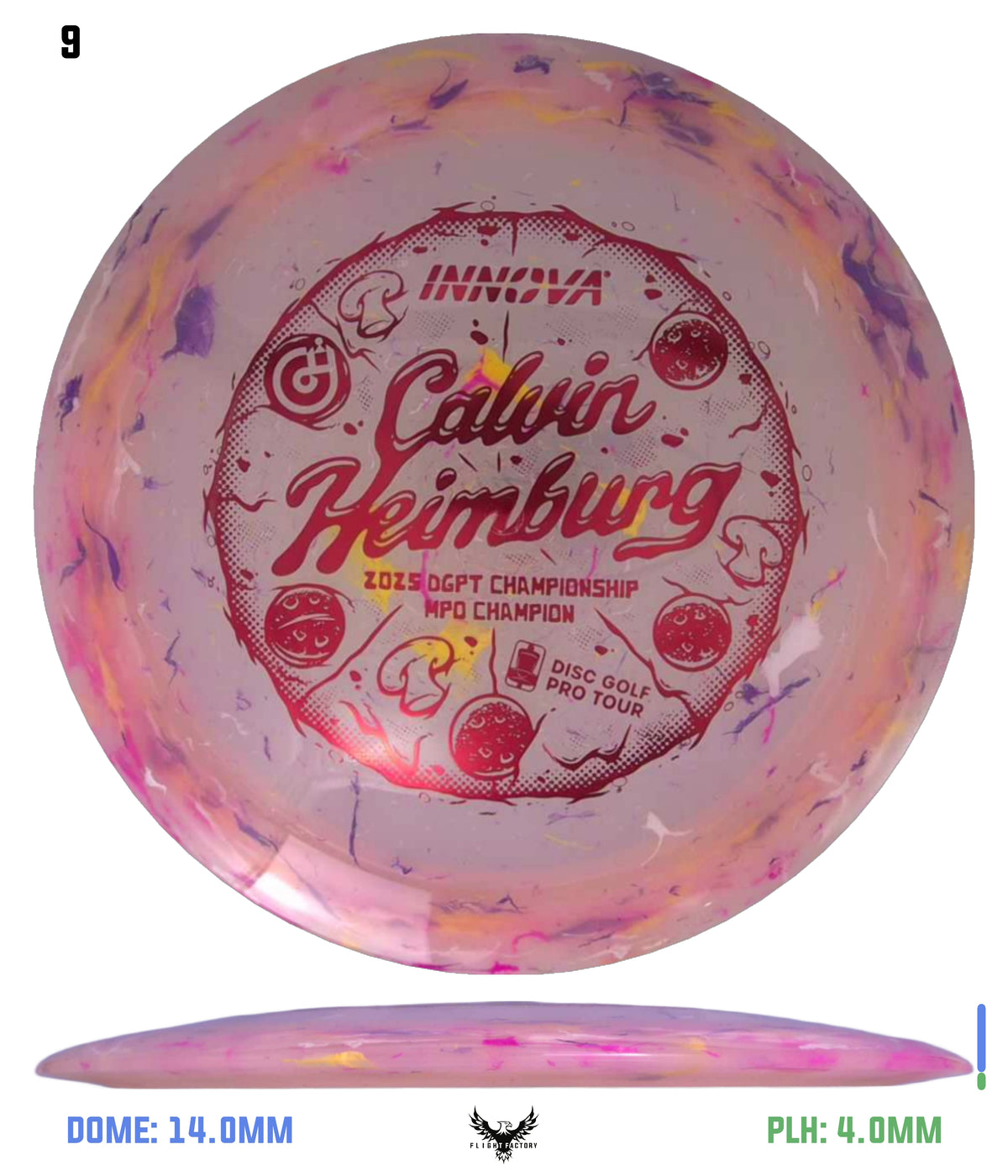 Innova Party Time Destroyer - 2025 DGPT Champion Calvin Heimburg Commemorative
