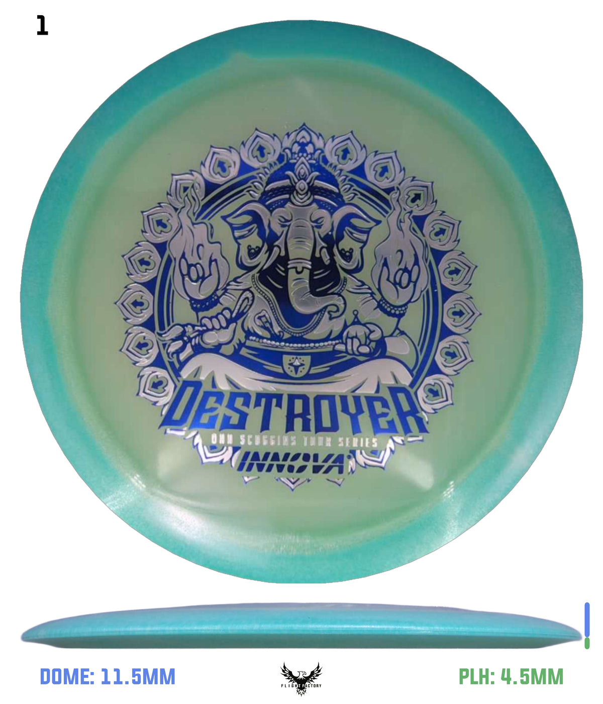 Innova Proto Glow Halo Champion Destroyer - Ohn Scoggins 2026 Tour Series