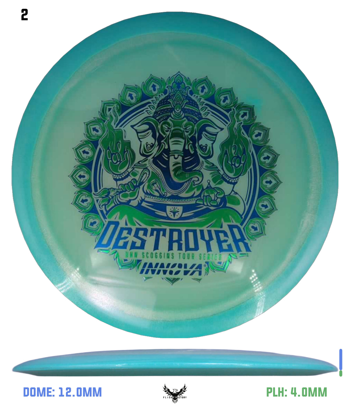 Innova Proto Glow Halo Champion Destroyer - Ohn Scoggins 2026 Tour Series