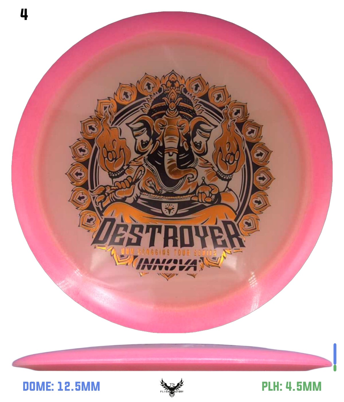 Innova Proto Glow Halo Champion Destroyer - Ohn Scoggins 2026 Tour Series