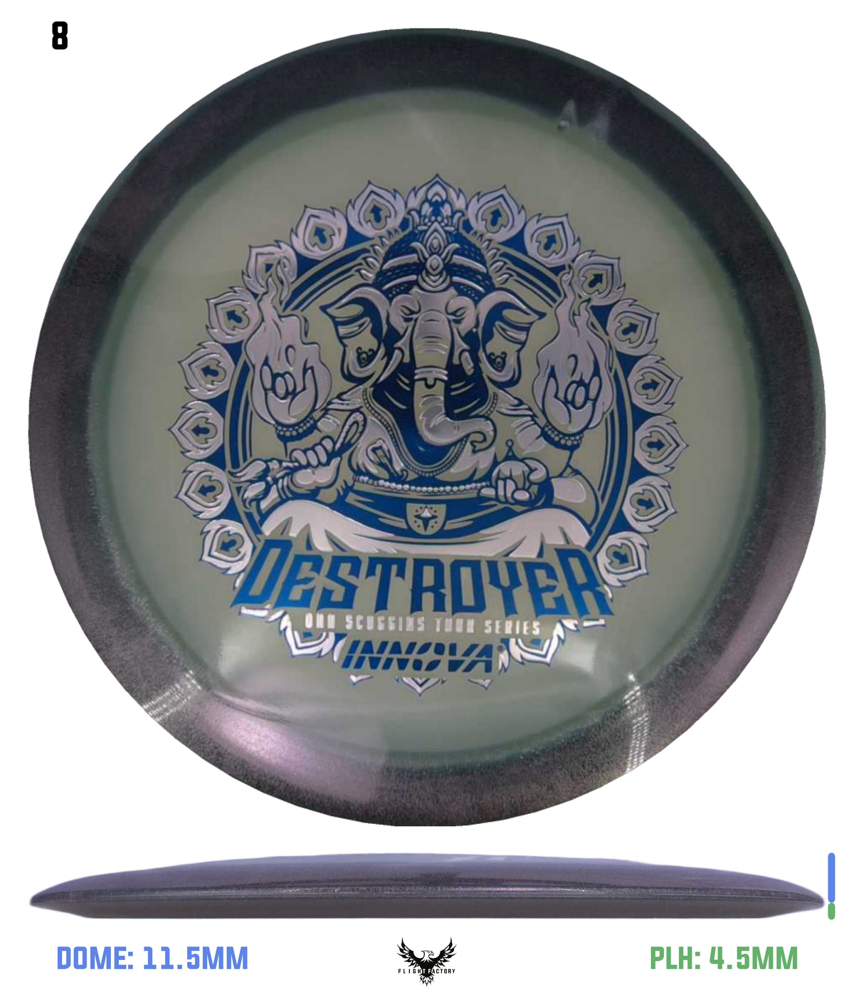 Innova Proto Glow Halo Champion Destroyer - Ohn Scoggins 2026 Tour Series