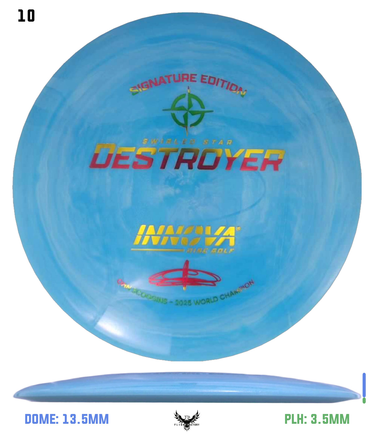 Innova Swirly Star Destroyer - Ohn Scoggins 2025 World Champion