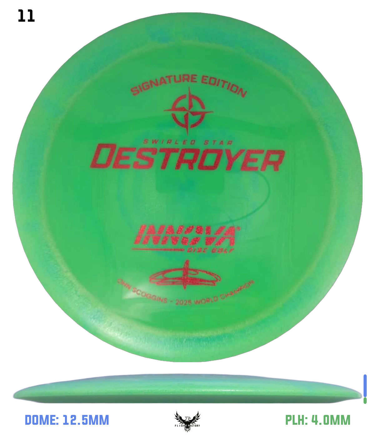 Innova Swirly Star Destroyer - Ohn Scoggins 2025 World Champion