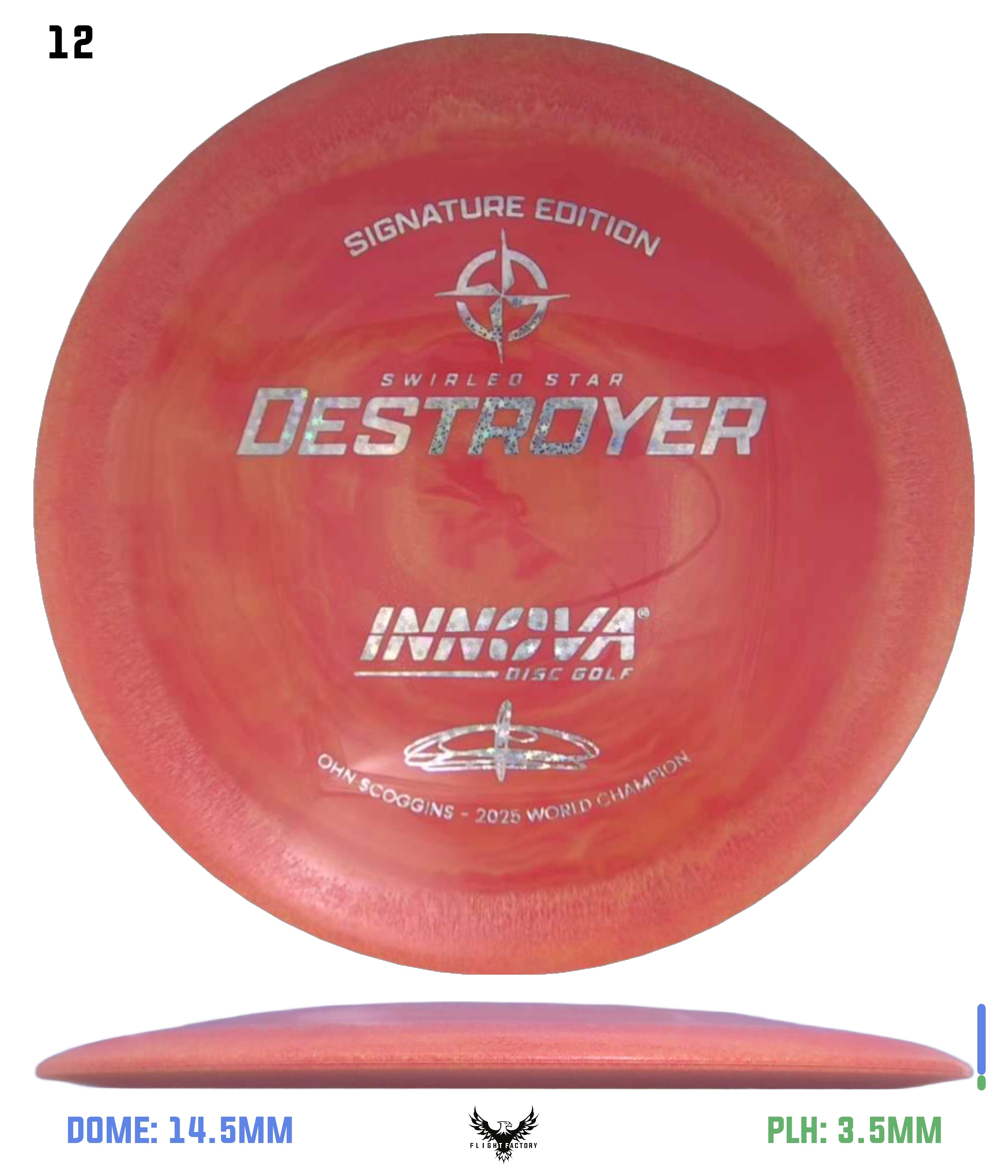 Innova Swirly Star Destroyer - Ohn Scoggins 2025 World Champion