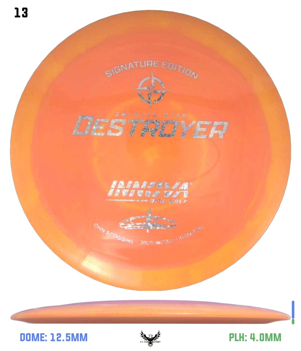 Innova Swirly Star Destroyer - Ohn Scoggins 2025 World Champion