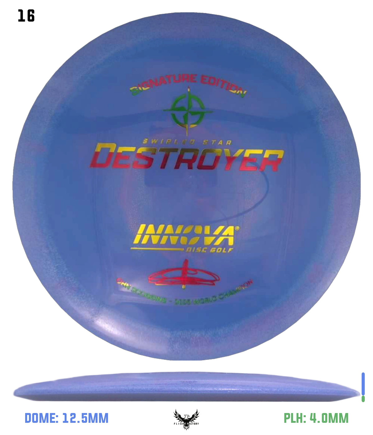 Innova Swirly Star Destroyer - Ohn Scoggins 2025 World Champion