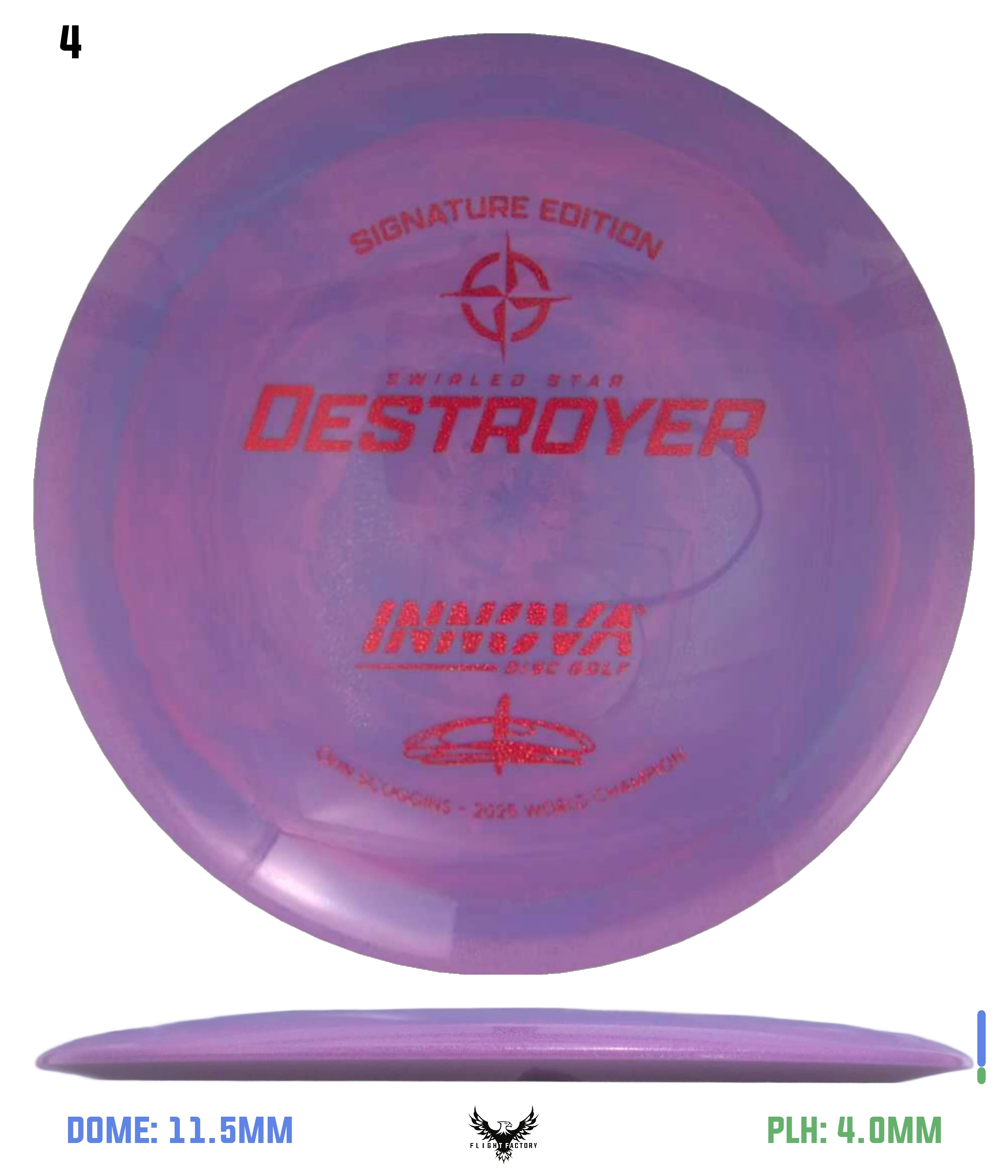 Innova Swirly Star Destroyer - Ohn Scoggins 2025 World Champion