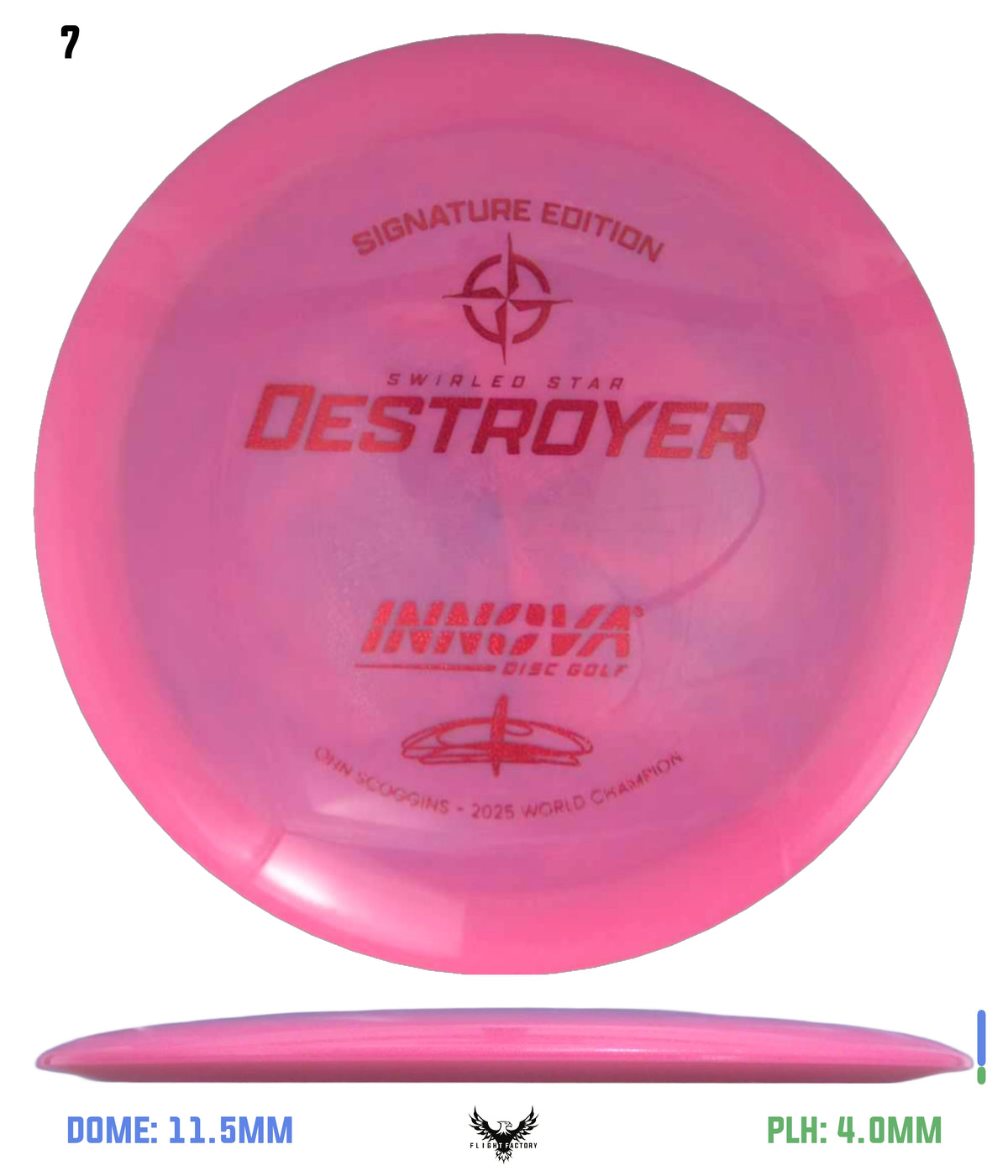 Innova Swirly Star Destroyer - Ohn Scoggins 2025 World Champion