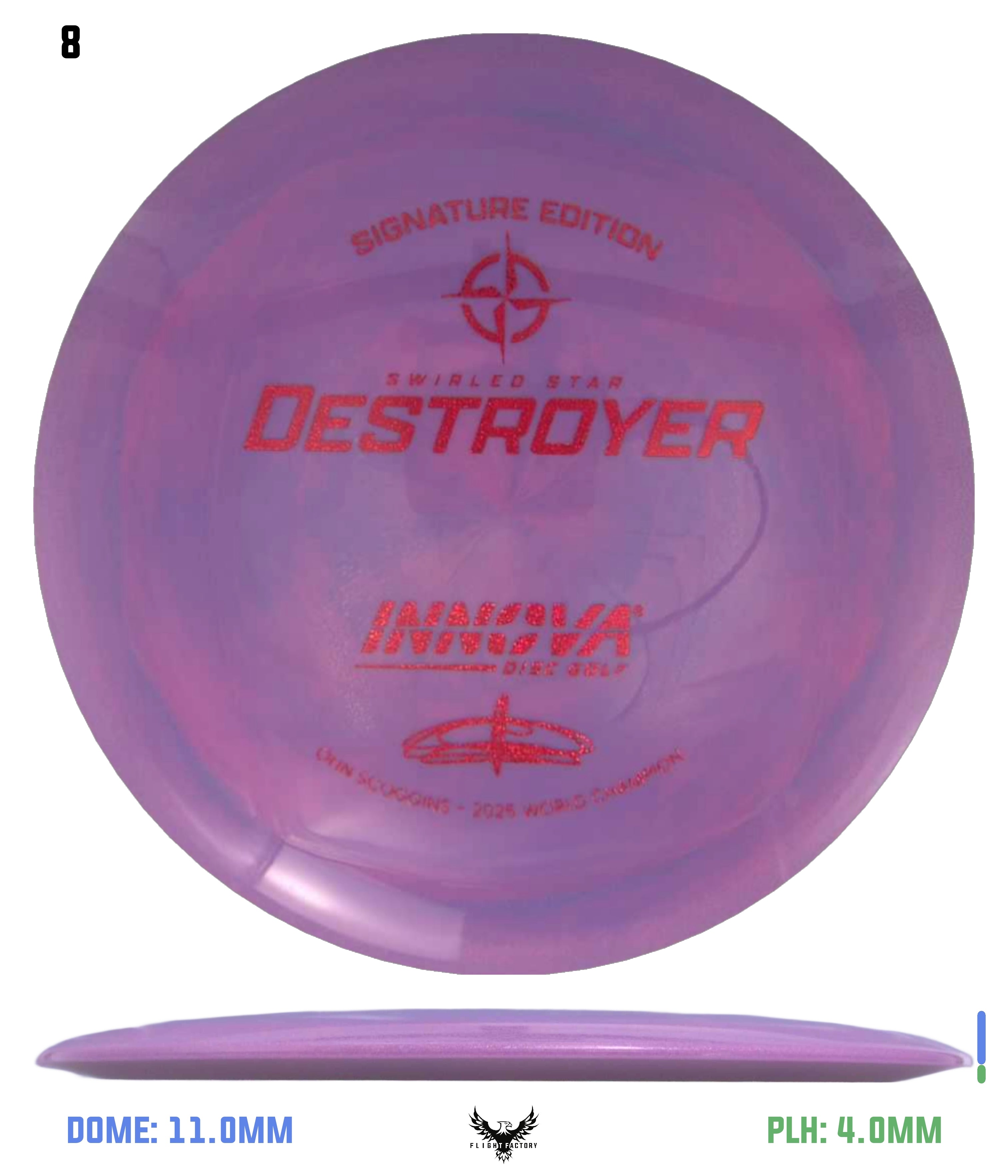 Innova Swirly Star Destroyer - Ohn Scoggins 2025 World Champion