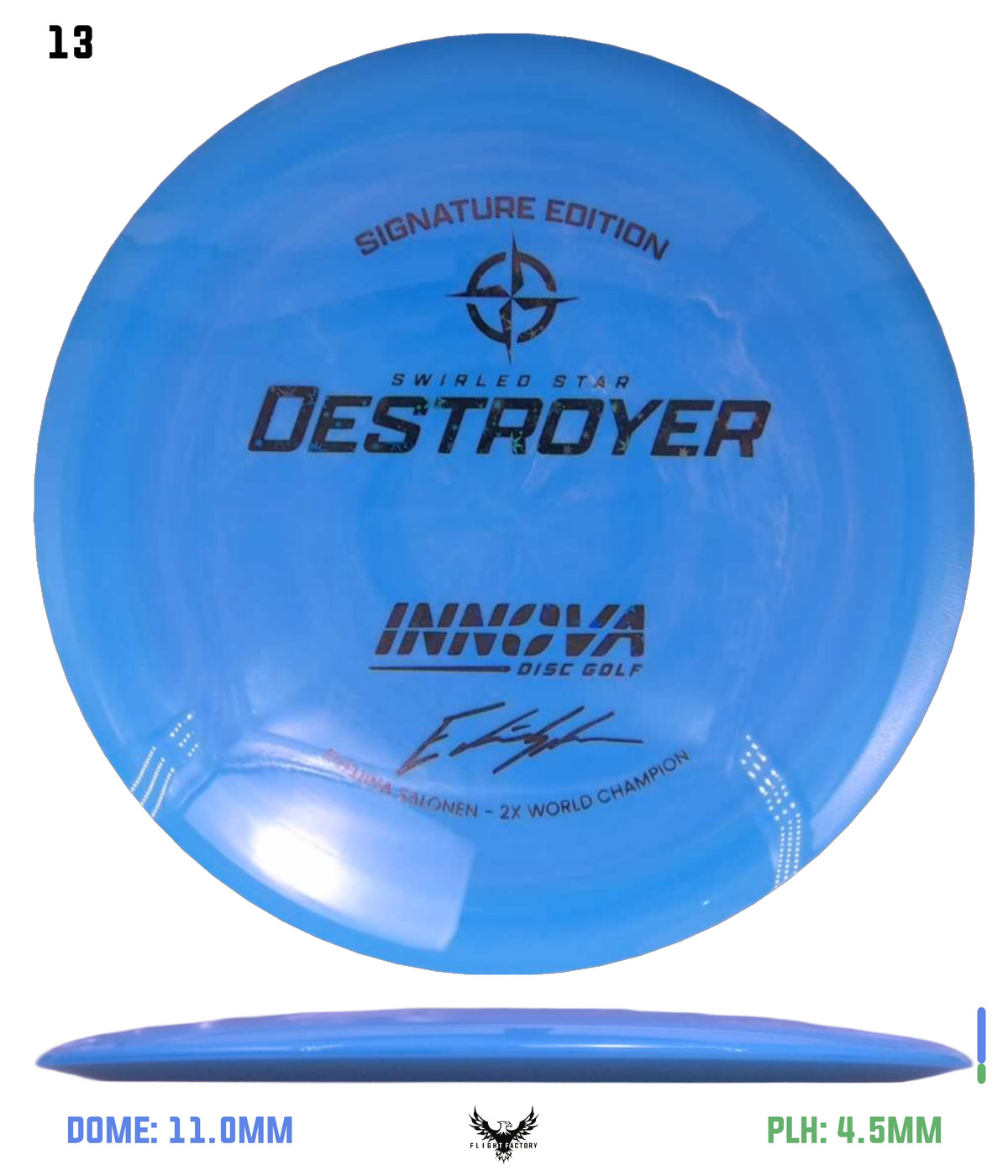 Innova Swirled Star Destroyer - Eveliina Salonen 2x World Champion Signature Series