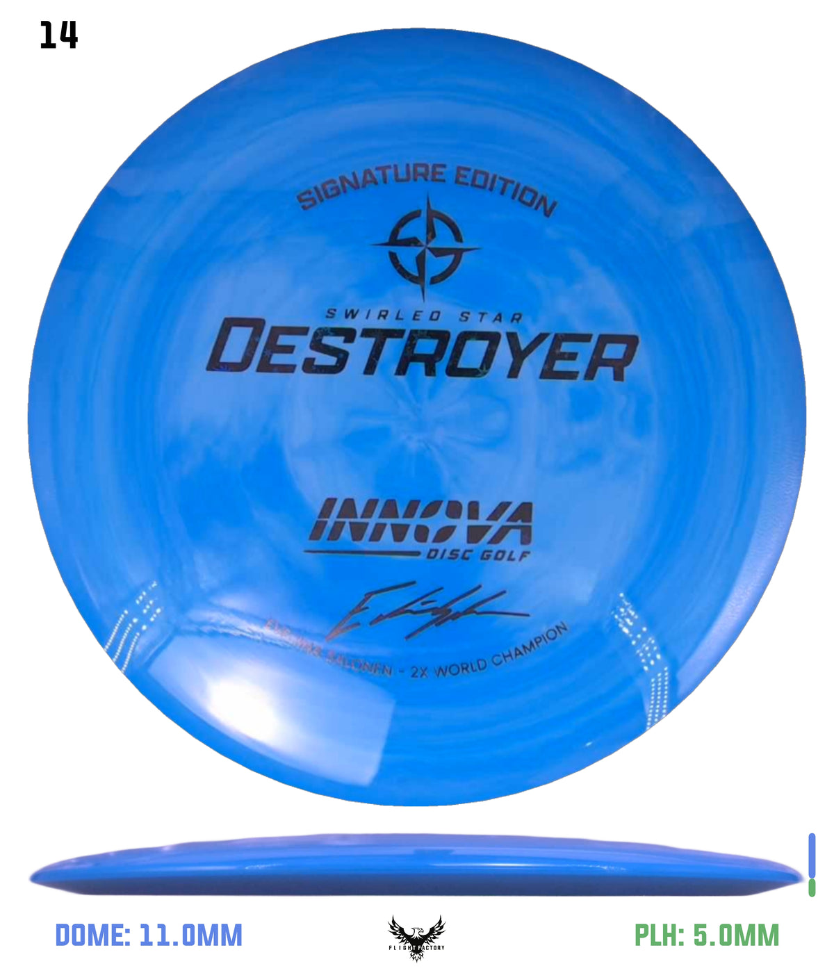 Innova Swirled Star Destroyer - Eveliina Salonen 2x World Champion Signature Series