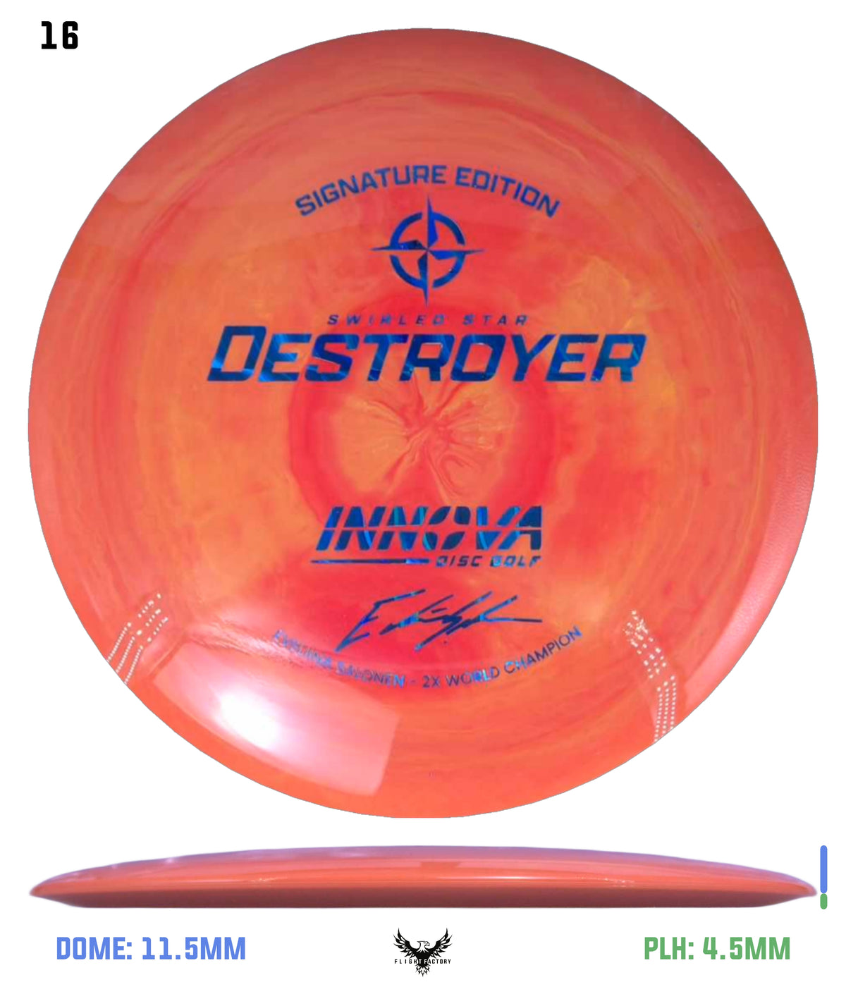 Innova Swirled Star Destroyer - Eveliina Salonen 2x World Champion Signature Series