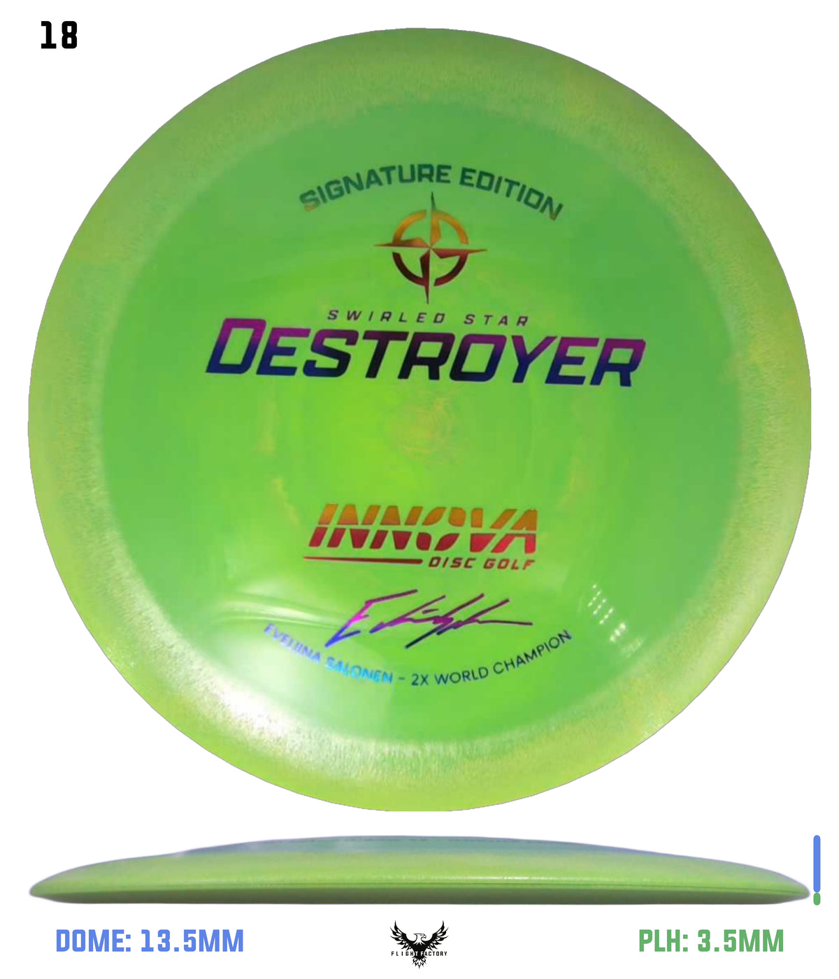 Innova Swirled Star Destroyer - Eveliina Salonen 2x World Champion Signature Series