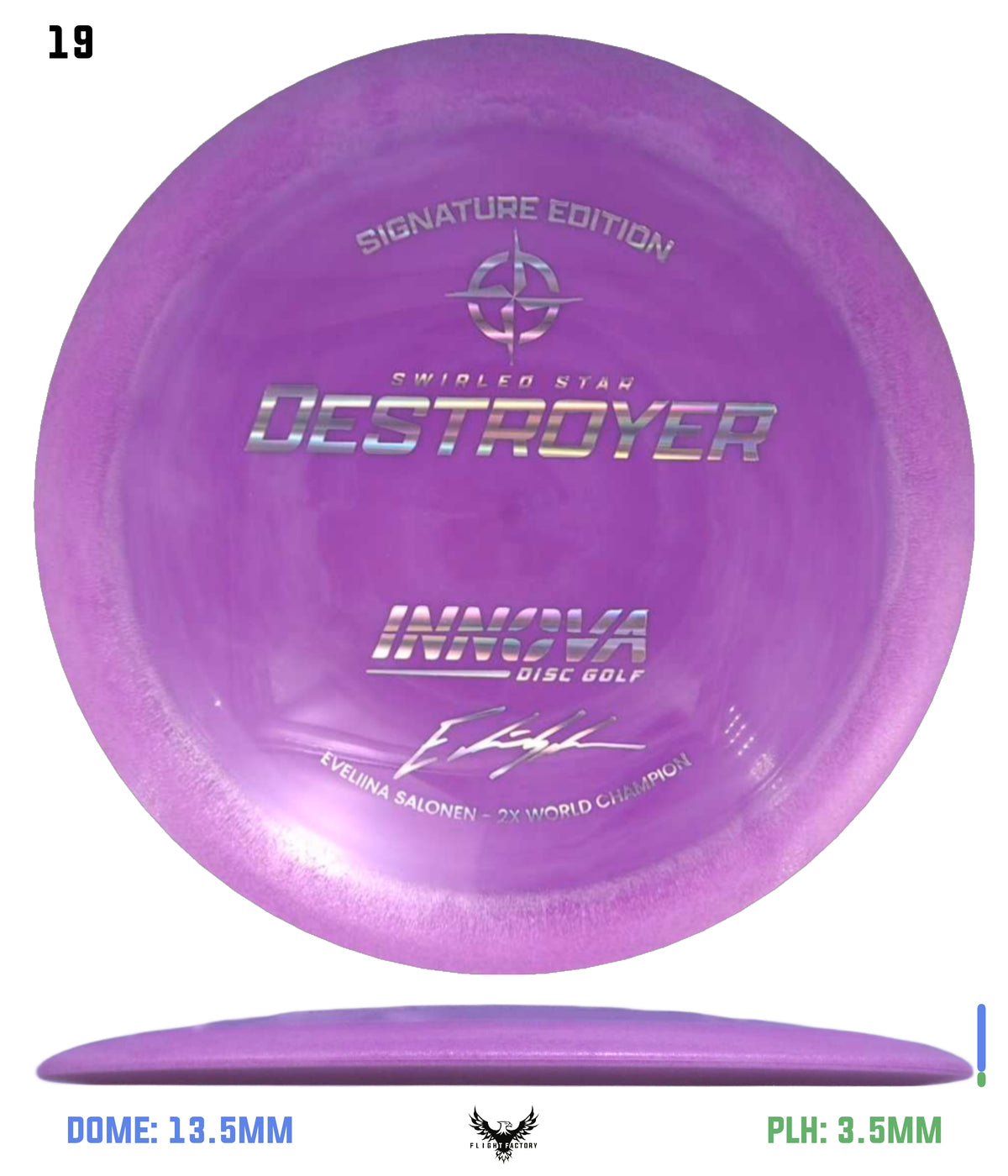 Innova Swirled Star Destroyer - Eveliina Salonen 2x World Champion Signature Series