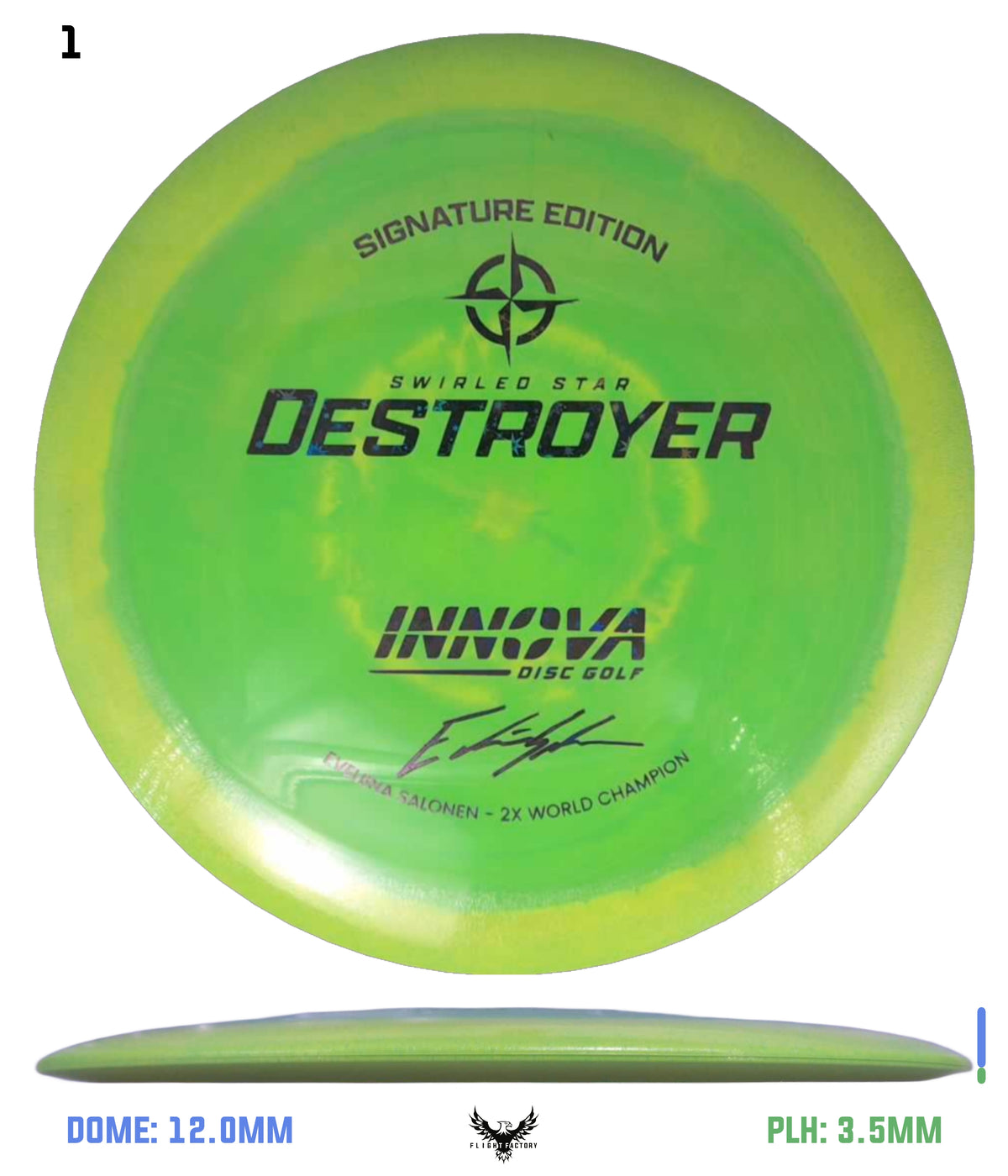 Innova Swirled Star Destroyer - Eveliina Salonen 2x World Champion Signature Series